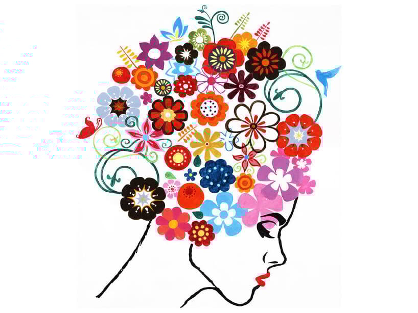 Daleno Wigs and Keys Wall Art