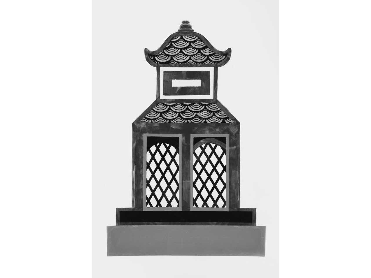 Daleno Exotic Beach Pagota II Wall Art