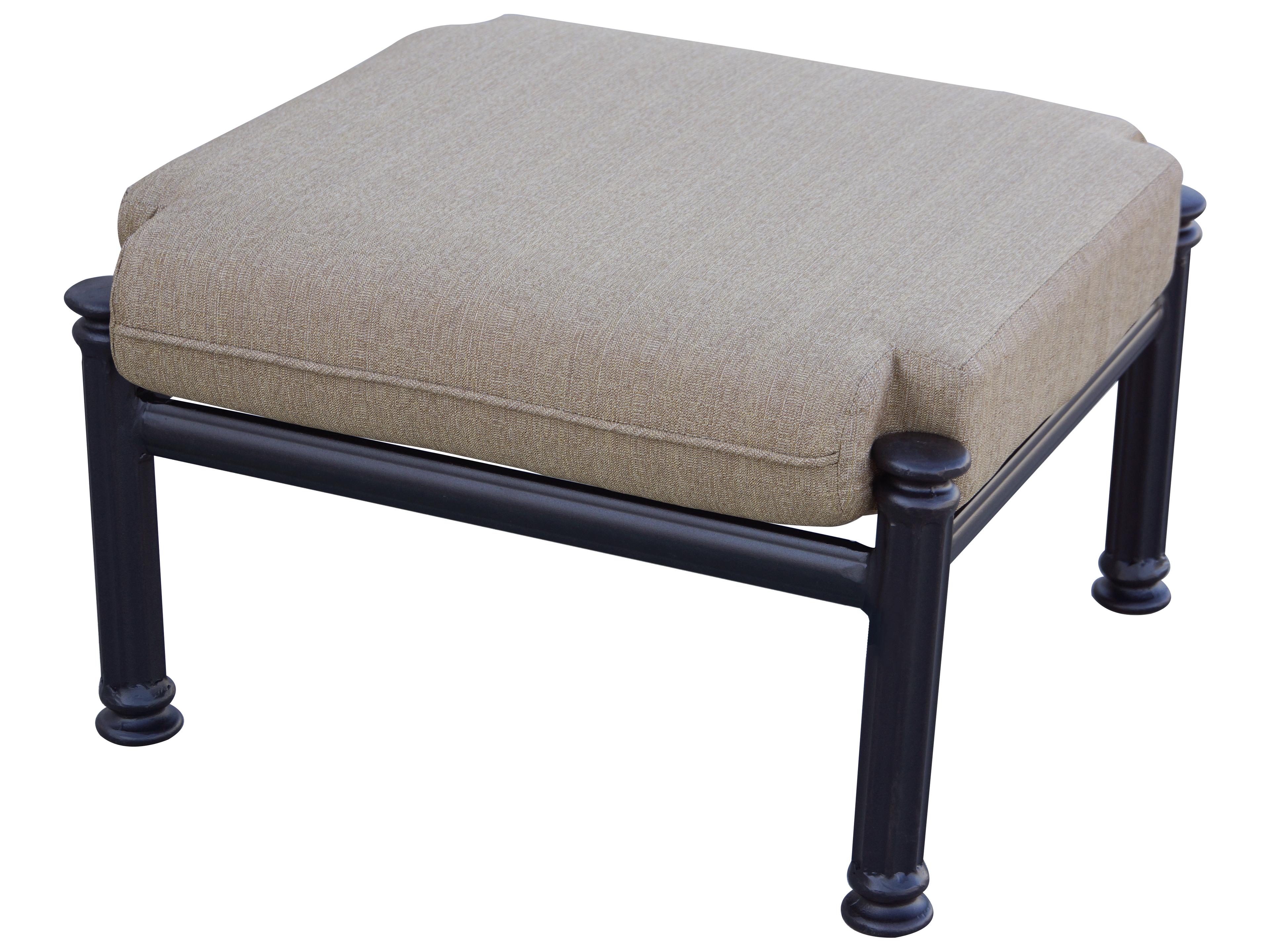 Darlee Outdoor Living Santa Barbara Cast Aluminum Antique Bronze 6 Piece Lounge Set