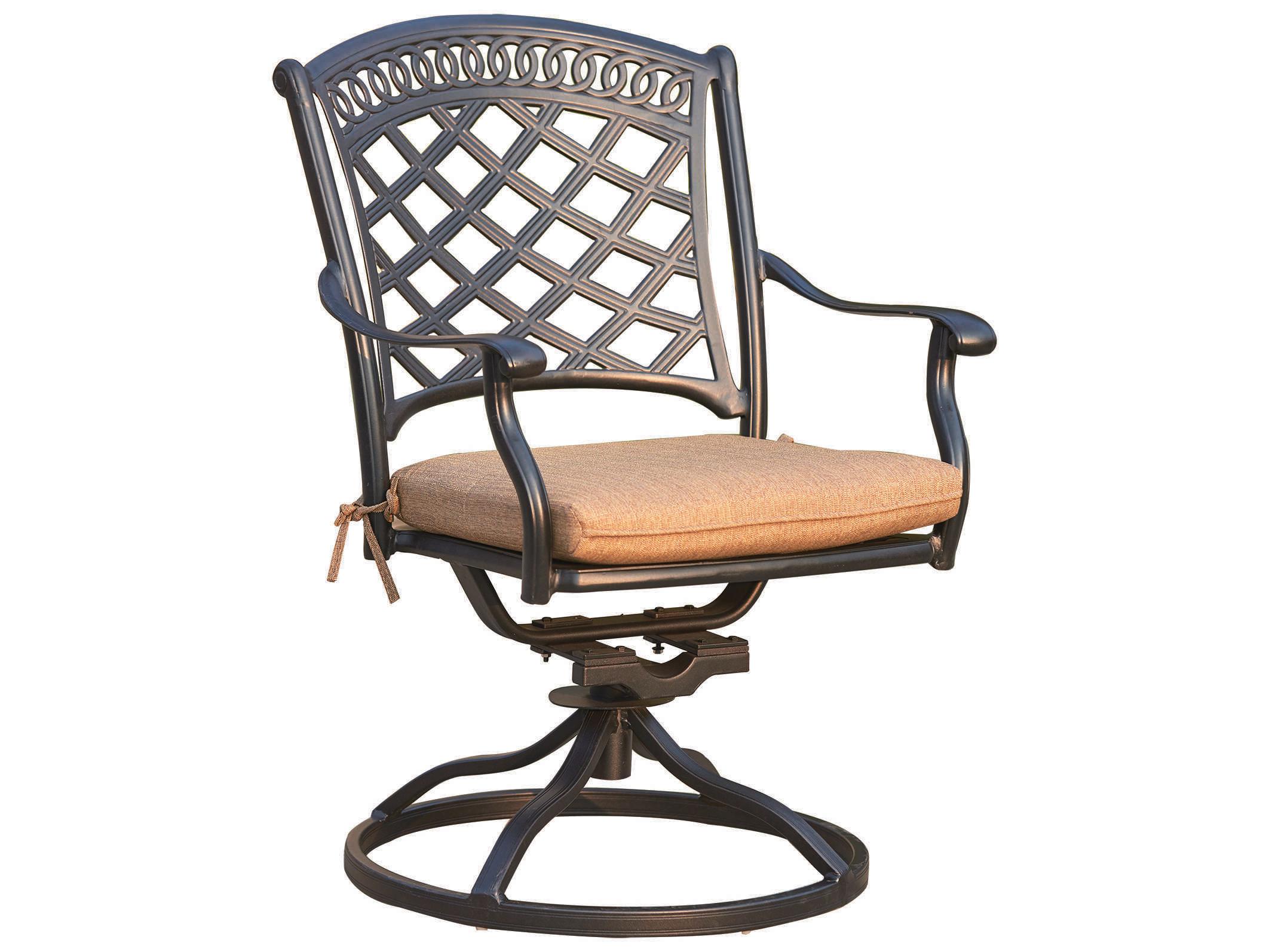 Darlee Outdoor Living Sedona Cast Aluminum Antique Bronze 11 Piece Dining Set