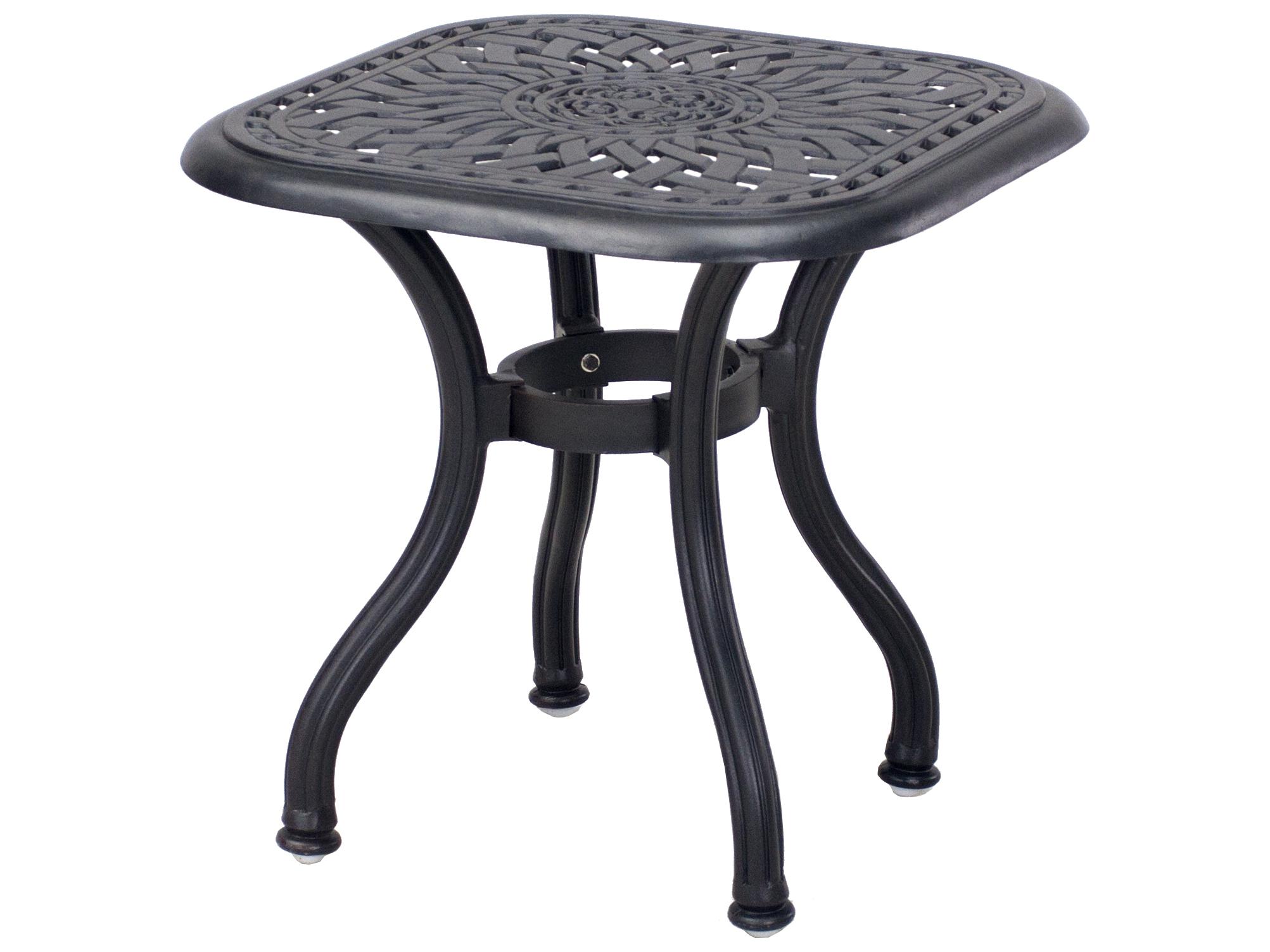 Darlee Outdoor Living Sedona Cast Aluminum Antique Bronze 3 Piece Lounge Set