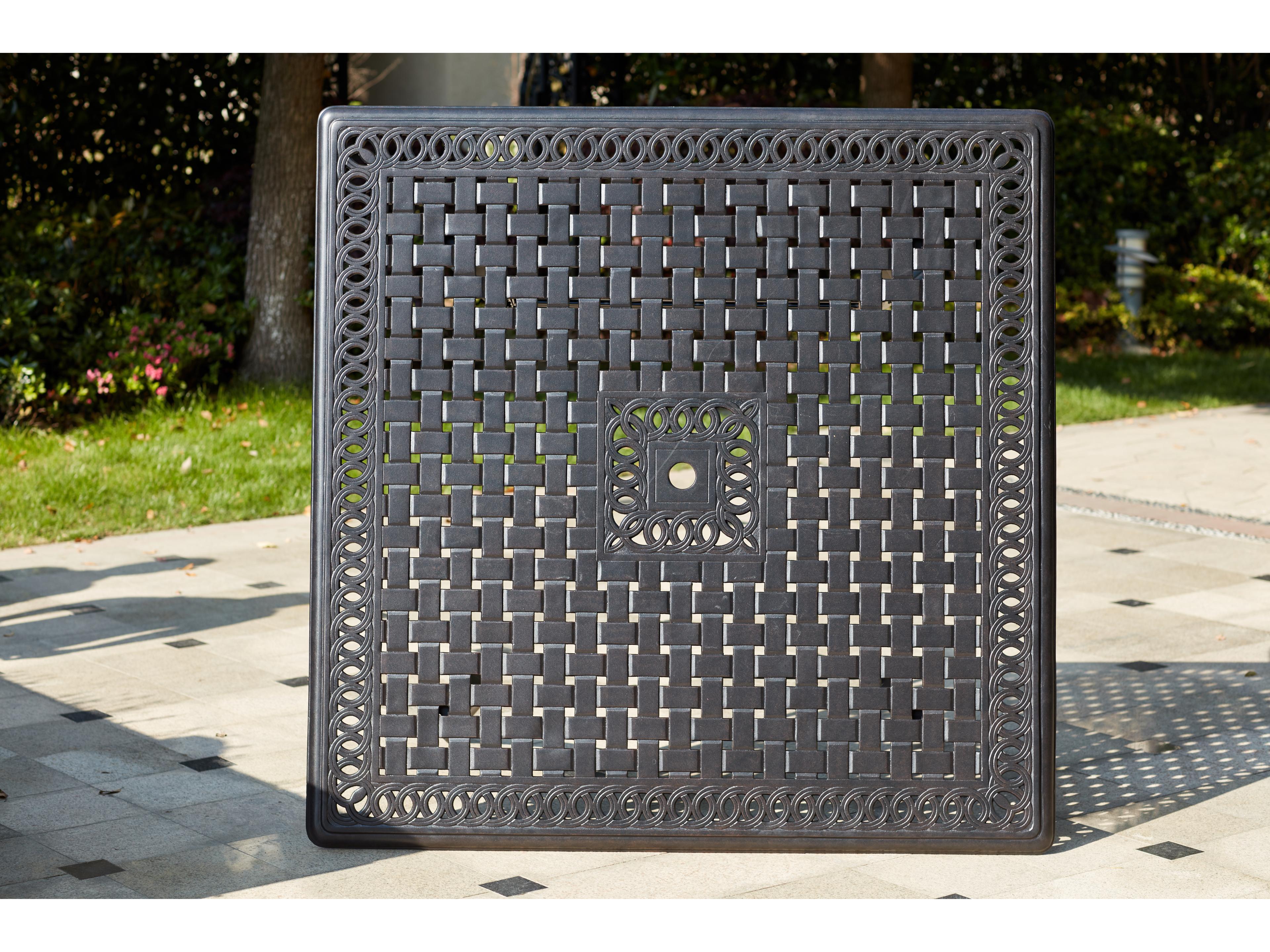 Darlee Outdoor Living Madison Cast Aluminum 9-PiecePatio Dining Set