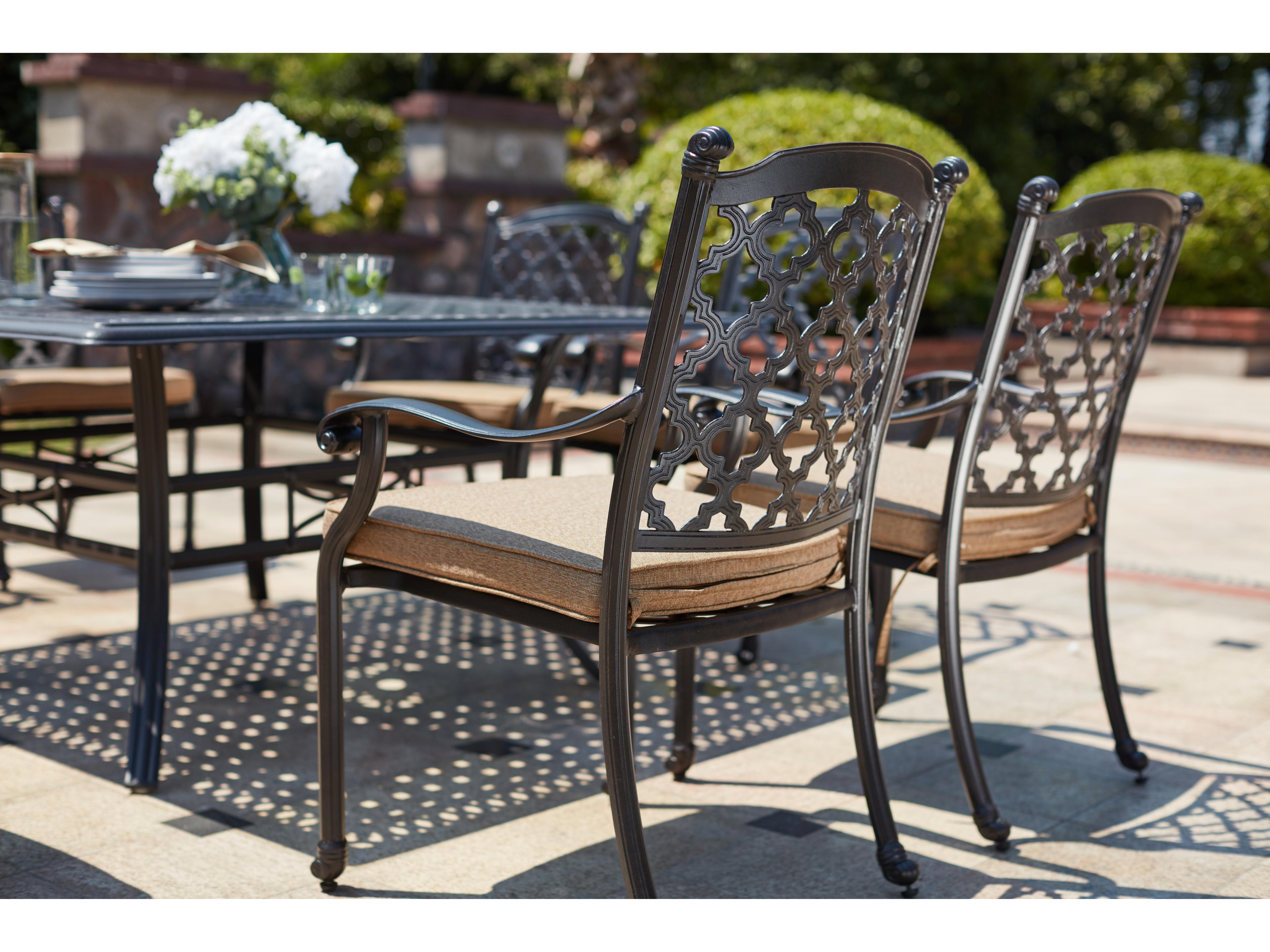 Darlee Outdoor Living Madison Cast Aluminum 9-Piece Patio Dining Set