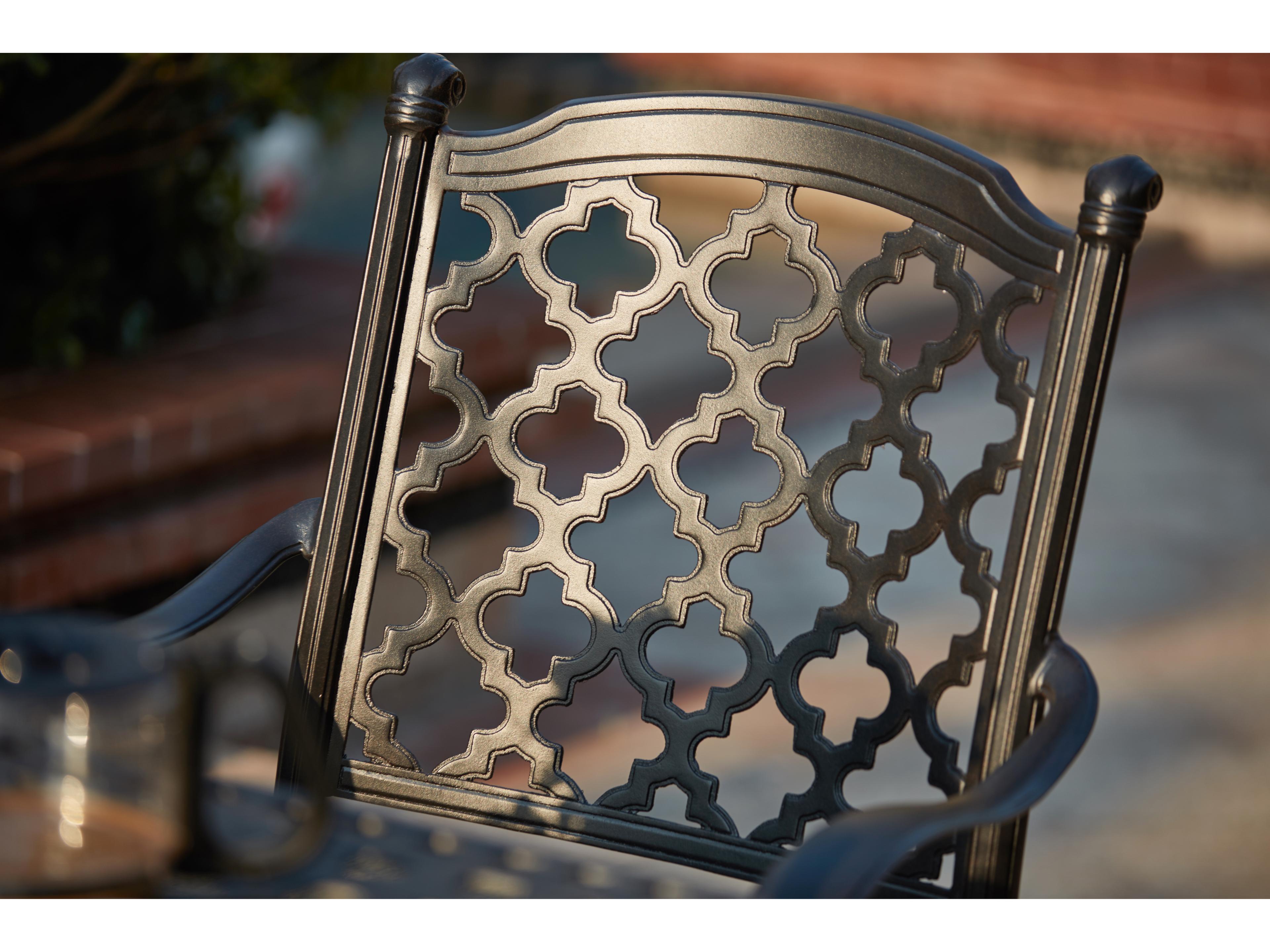 Darlee Outdoor Living Madison Cast Aluminum 9-Piece Patio Dining Set