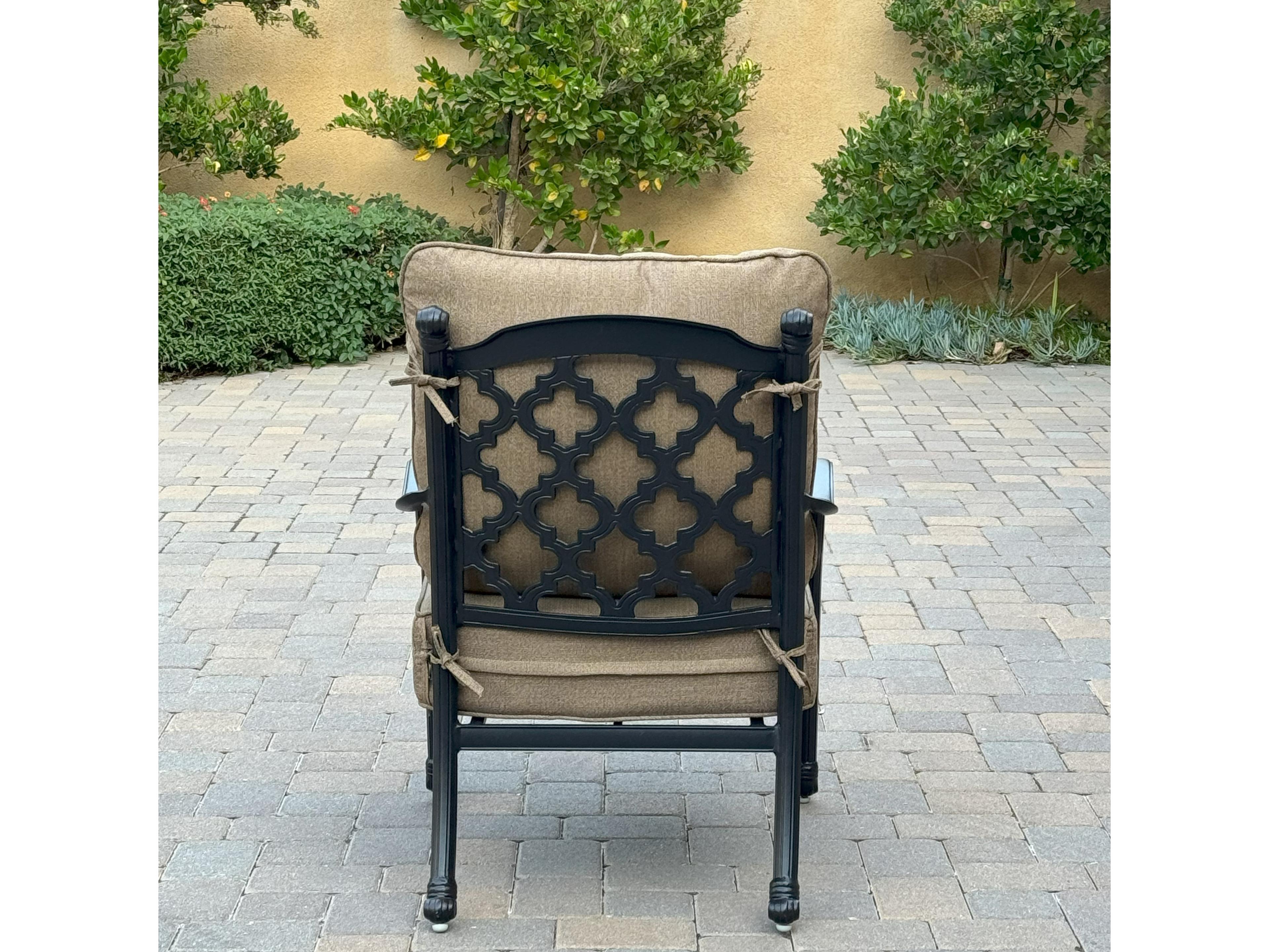 Darlee Outdoor Living Madison Cast Aluminum 3-Piece Patio Conversation Set