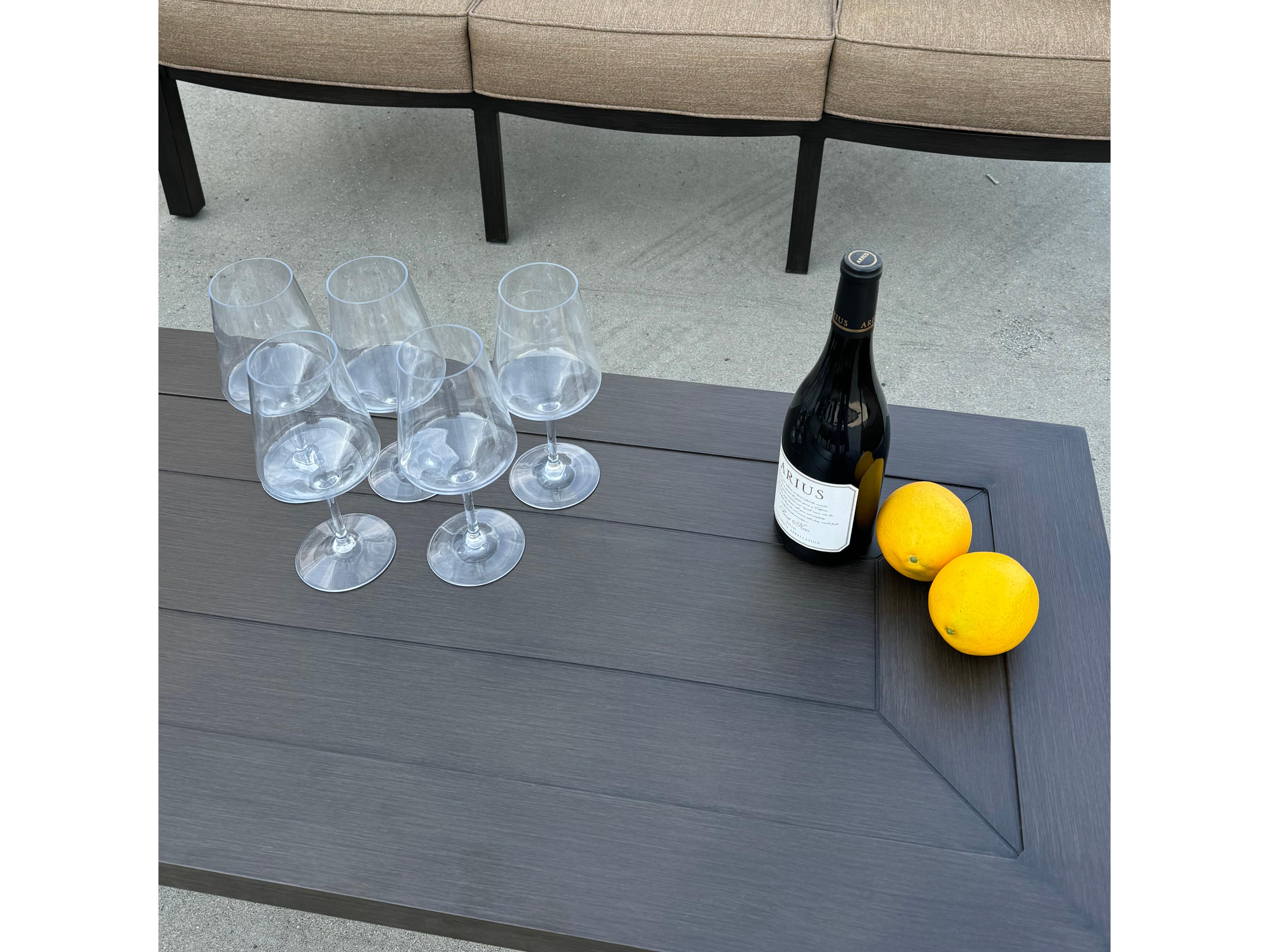 Darlee Outdoor Living Brooklyn 3-Piece Patio Conversation Set