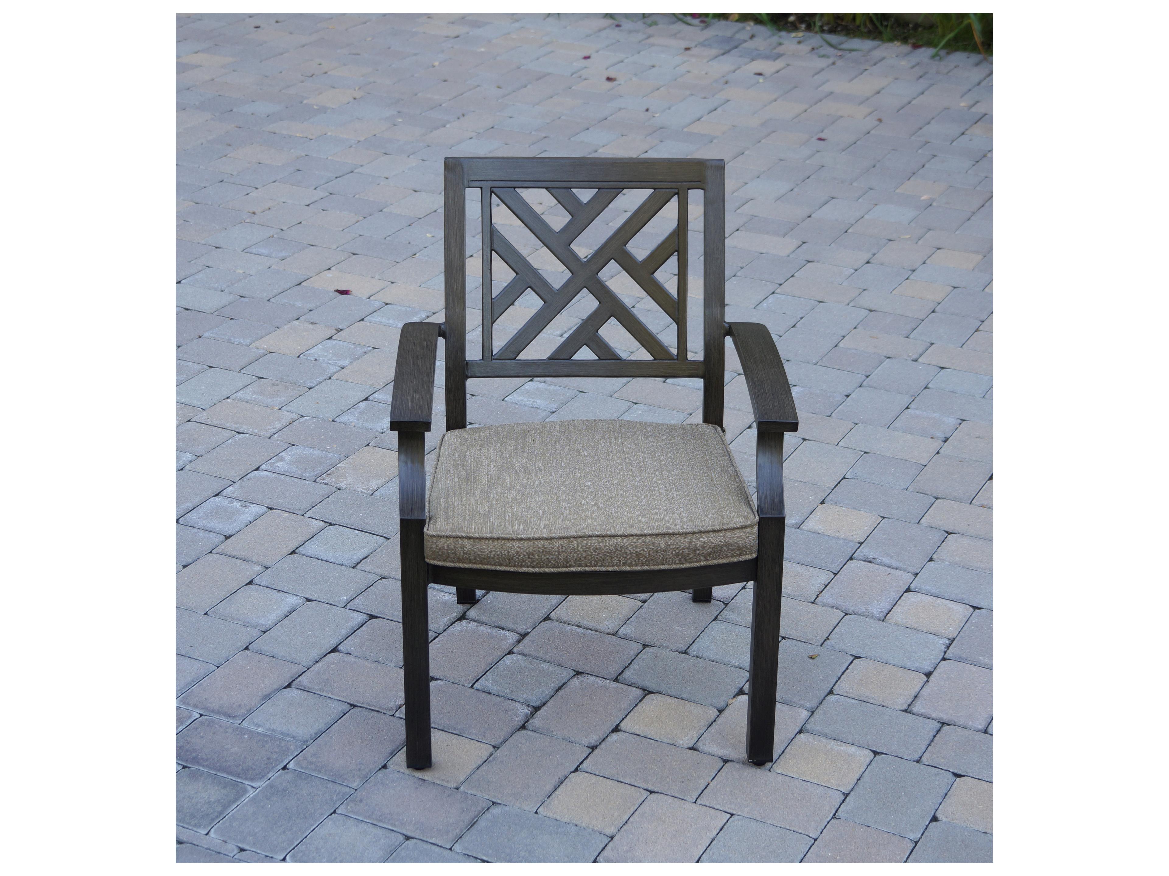 Darlee Outdoor Living Brooklyn Aluminum Multibrown 11 Piece Dining Set