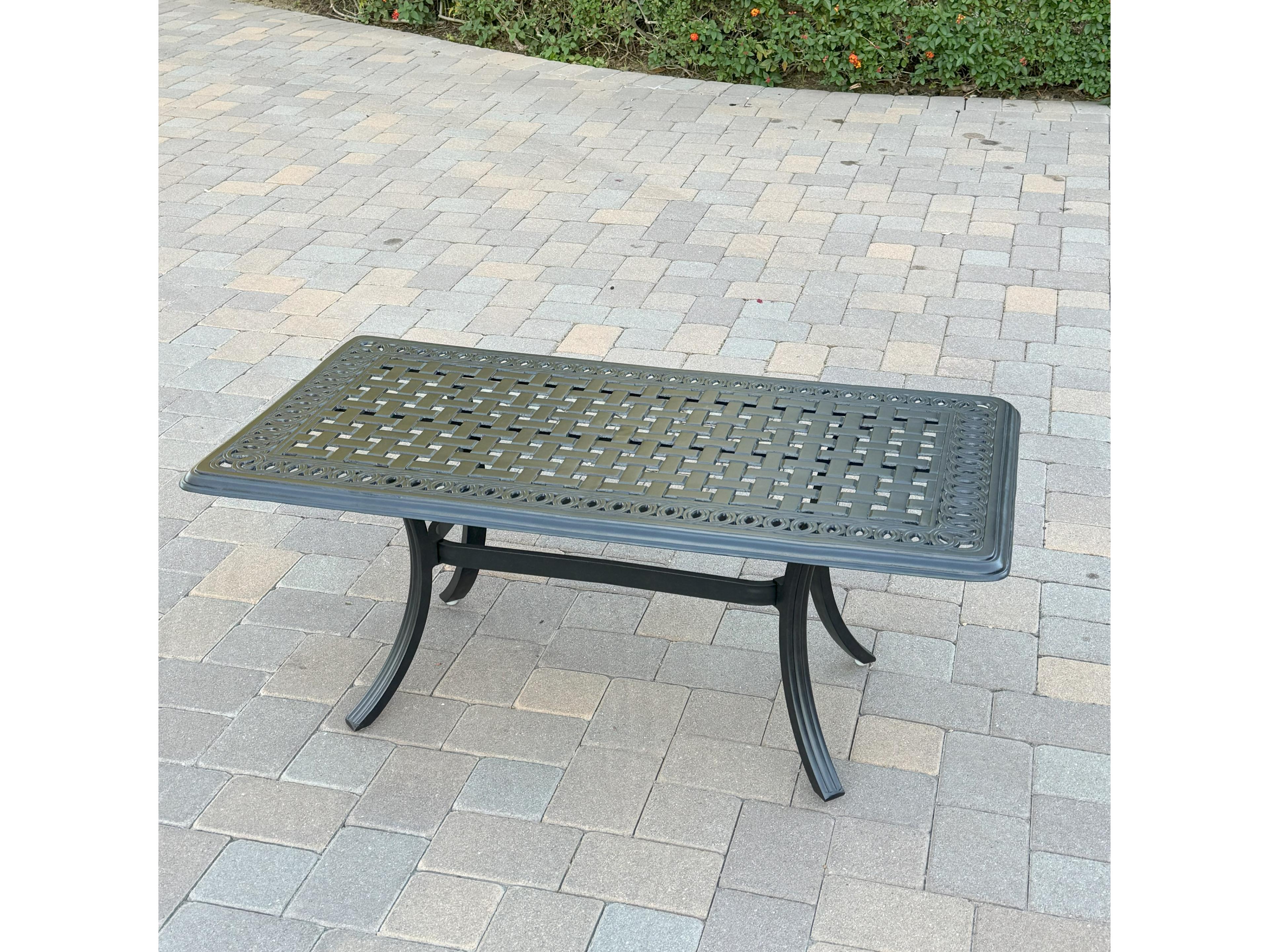 Darlee Outdoor Living Santa Anita 8-Piece Conversation Set with Sunbrella Cushions