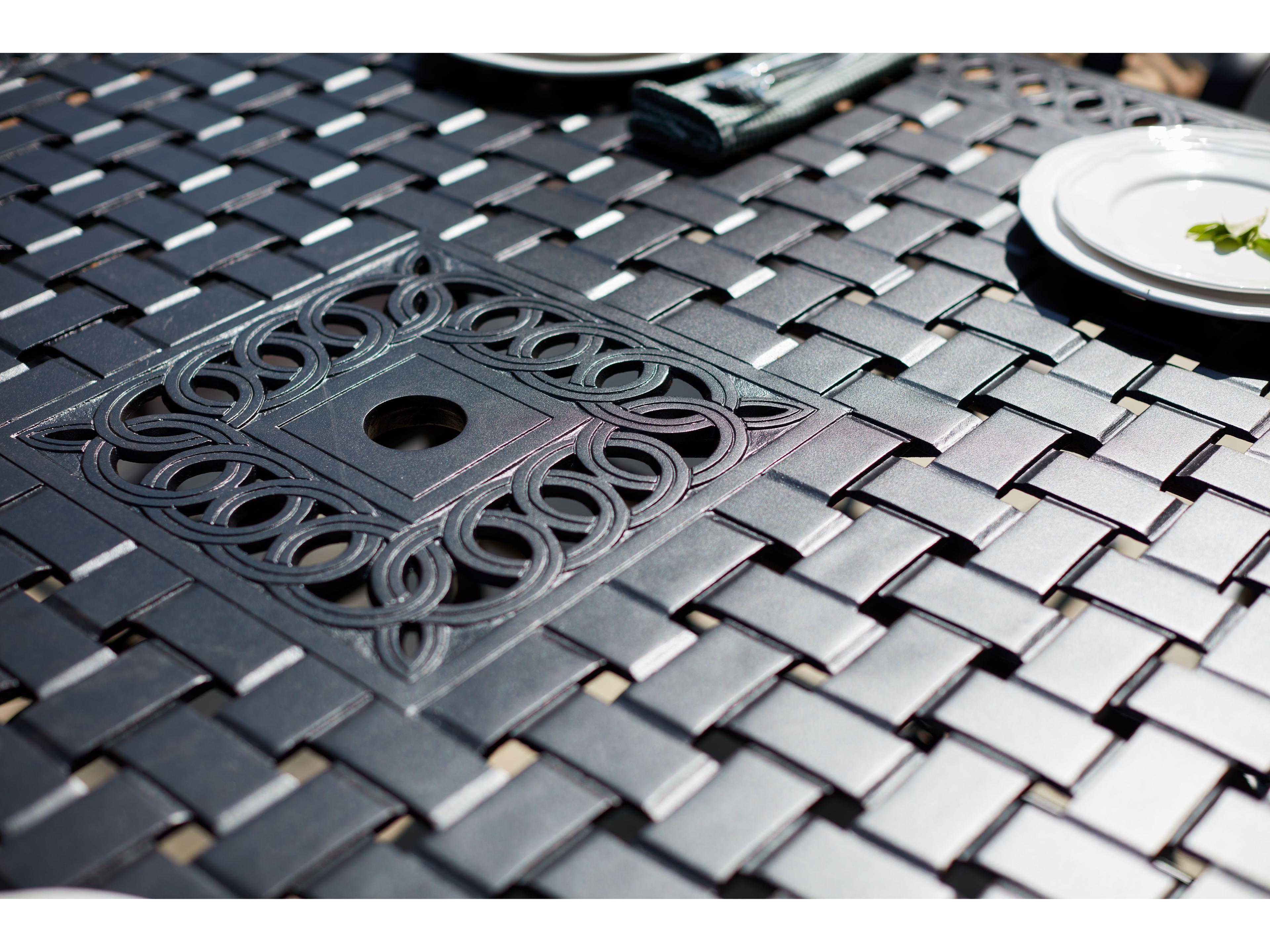 Darlee Outdoor Living Victoria Cast Aluminum  9-Piece Patio Dining Set