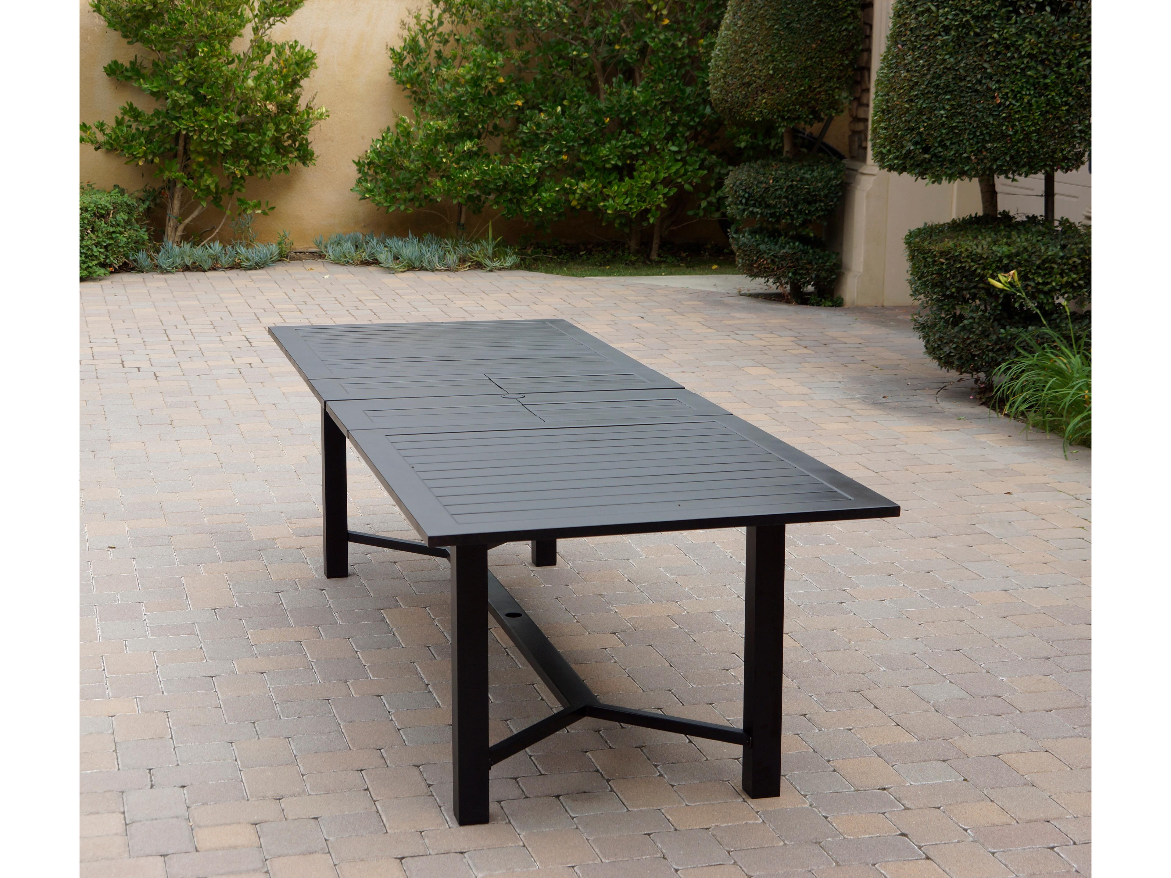 Darlee Outdoor Living Nassau Cast Aluminum 11-Piece Patio Dining Set