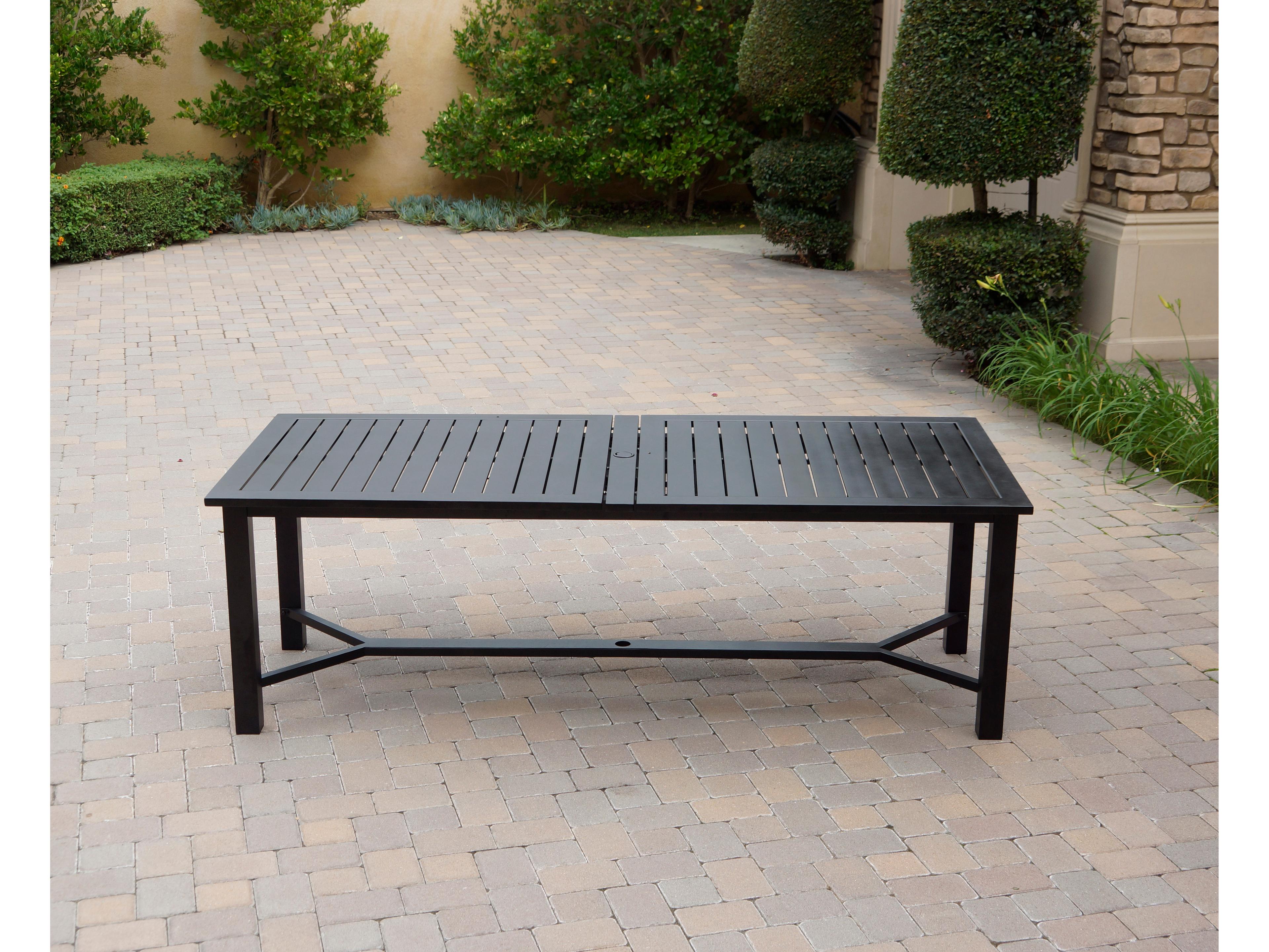 Darlee Outdoor Living Nassau Cast Aluminum 11-Piece Patio Dining Set