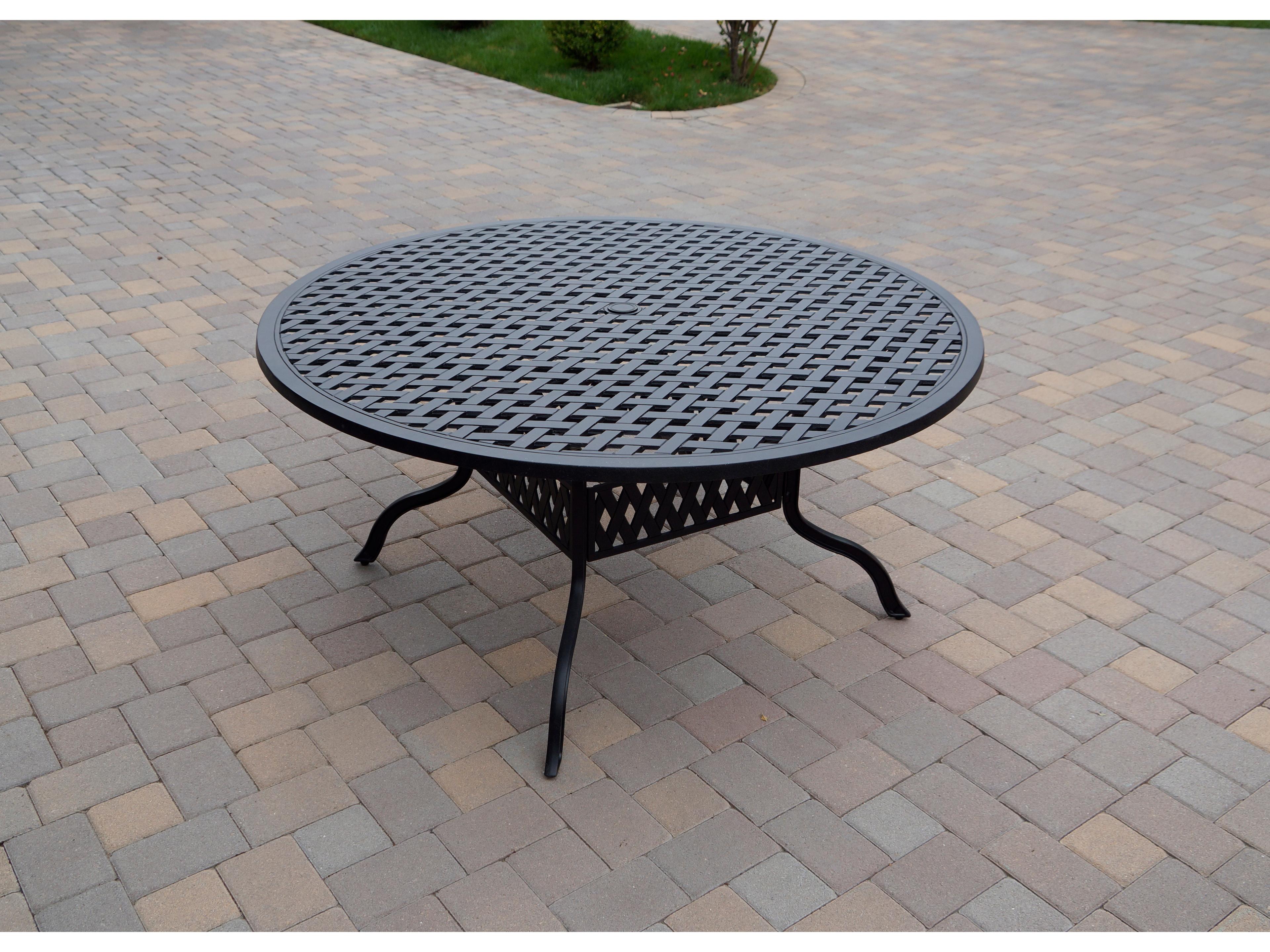 Darlee Outdoor Living Nassau Cast Aluminum 8-Piece Patio Dining Set