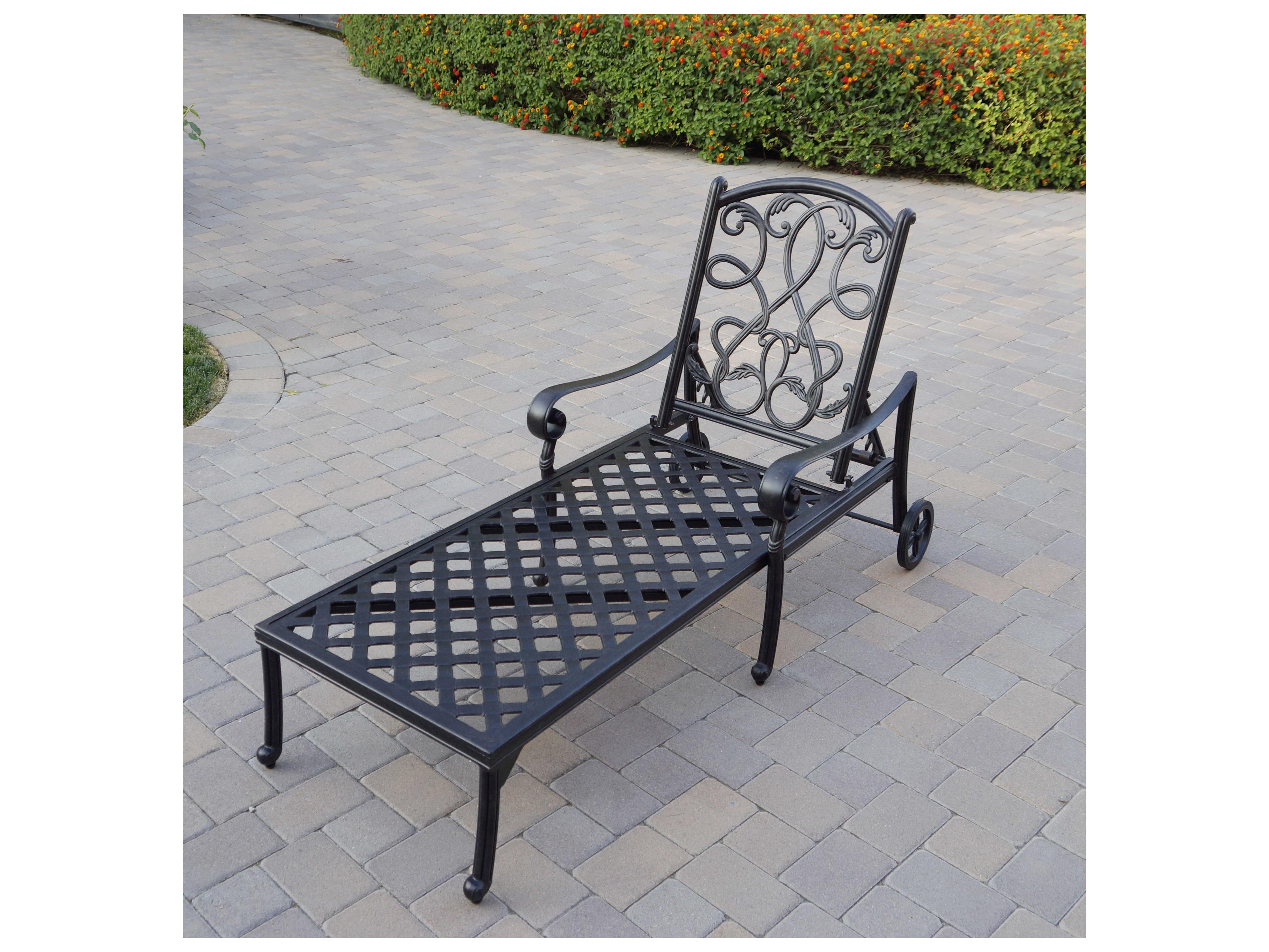 Darlee Outdoor Living Santa Monica Cast Aluminum Antique Bronze 3 Piece Lounge Set