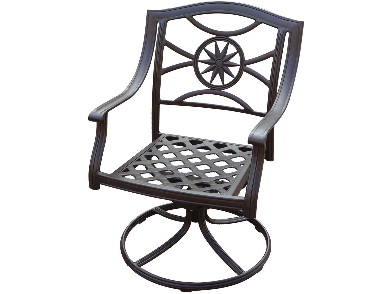 Darlee Outdoor Living Ten Star Cast Aluminum 9-Piece Outdoor Dining Set