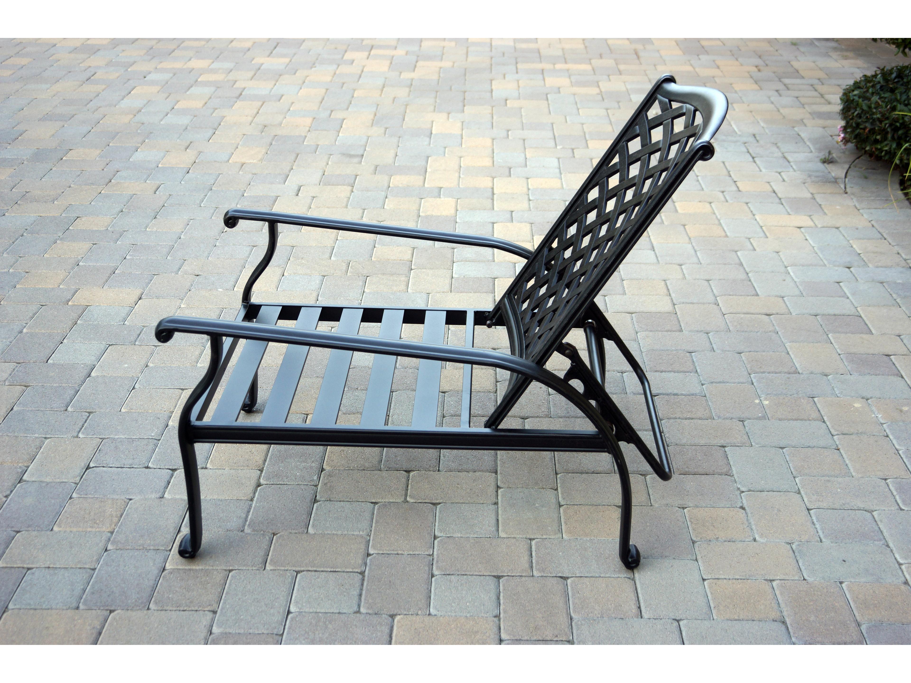 Darlee Outdoor Living Nassau Cast Aluminum Antique Bronze 3 Piece Lounge Set in Sesame Cushions with 21'' Square Ice Bucket End Table