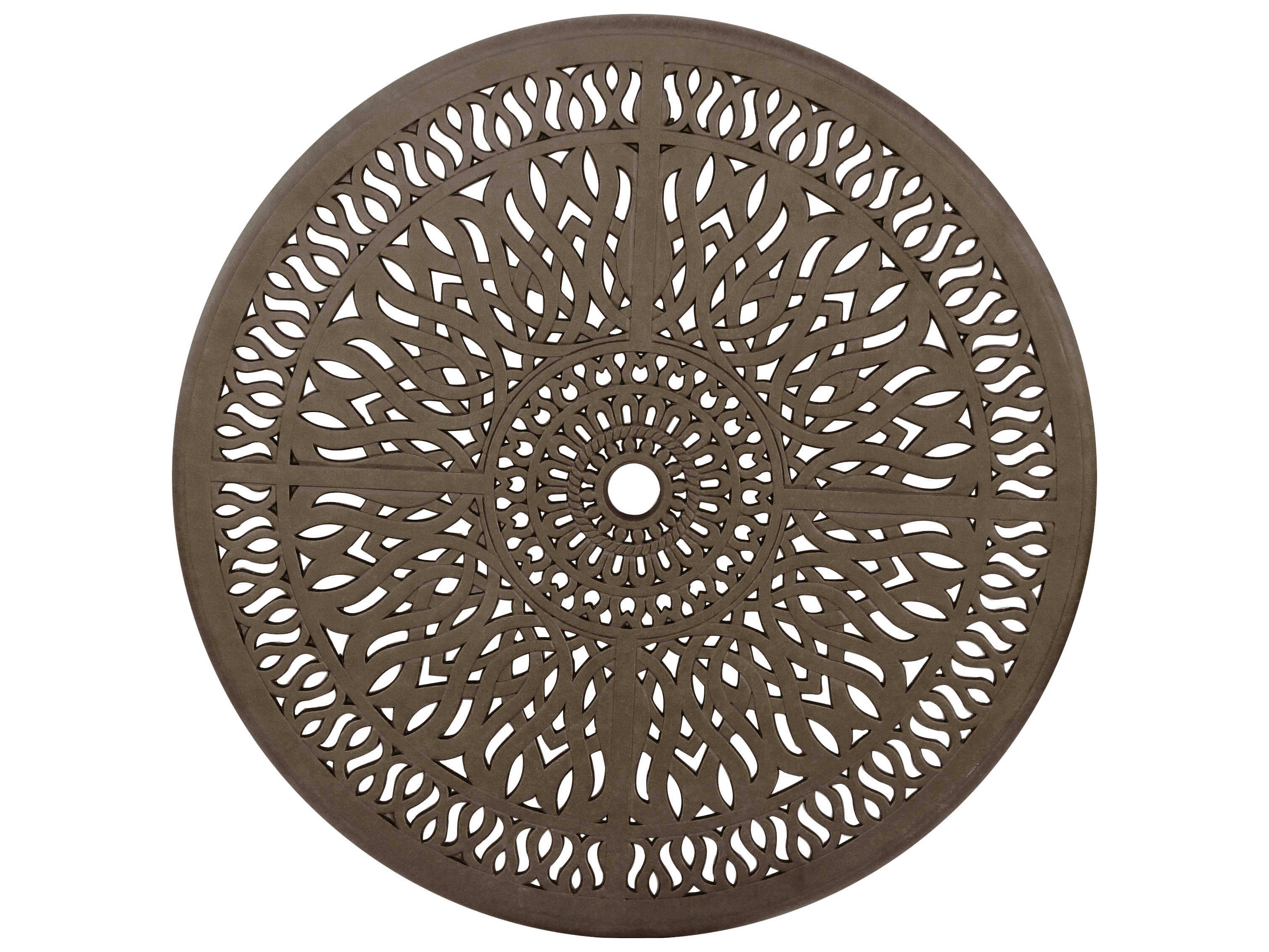 Darlee Outdoor Living Elisabeth Cast Aluminum Antique Bronze 5 Piece Bar Set