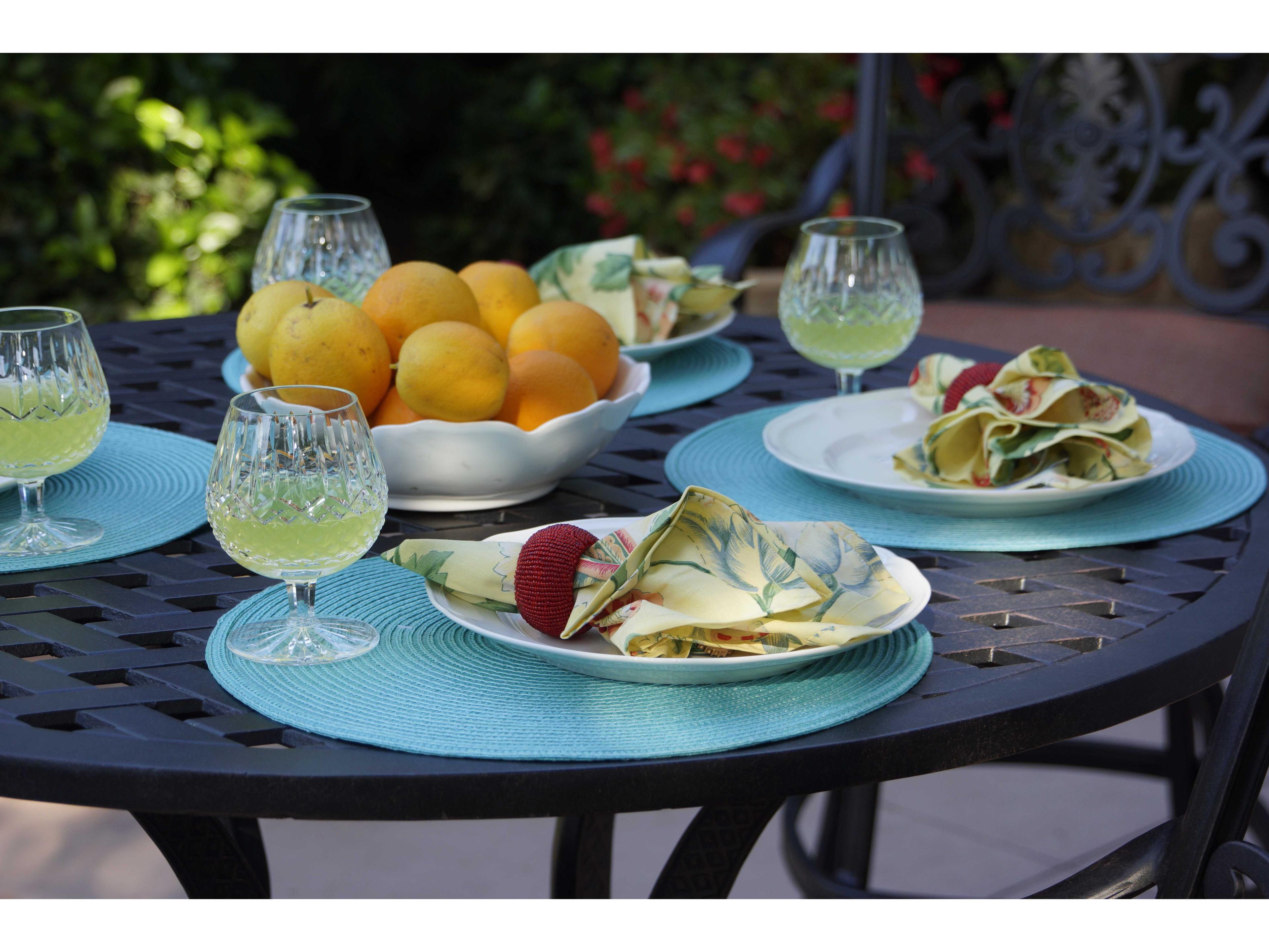 Darlee Outdoor Living St. Cruz Antique Bronze Cast Aluminum Bar Set