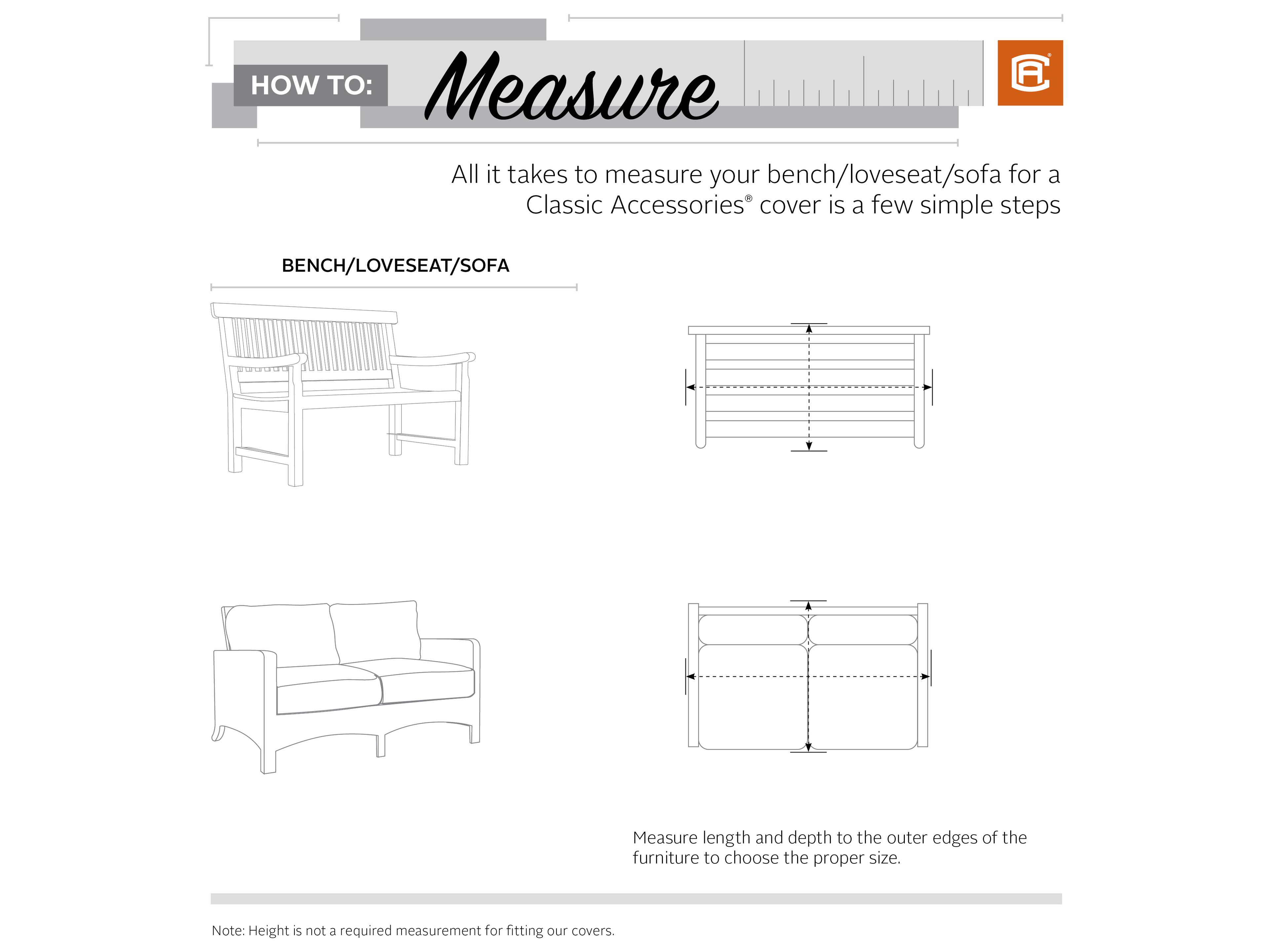 Duck Covers Ravenna Dark Taupe 76 Inch Sofas/Loveseat Cover