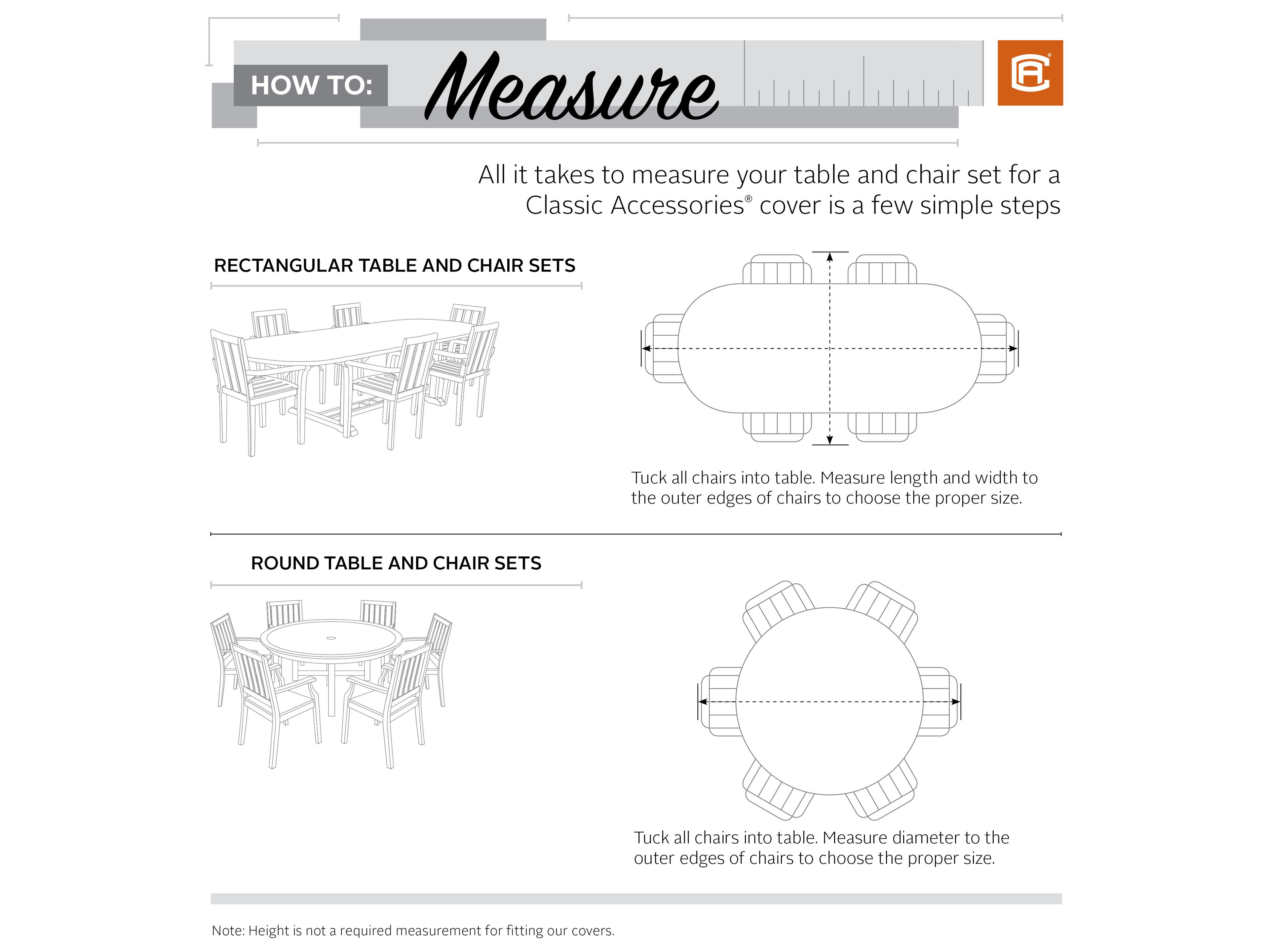 Duck Covers Ravenna Dark Taupe 52 Inch Round Table & Chair Bistro Set Cover