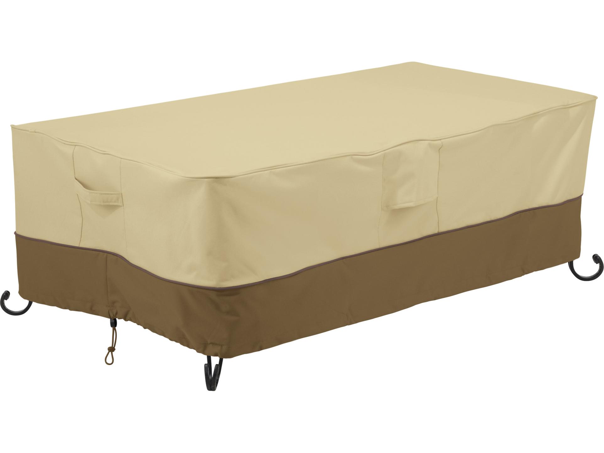 Duck Covers Veranda Pebble 56 Inch Fire Pit Table Cover