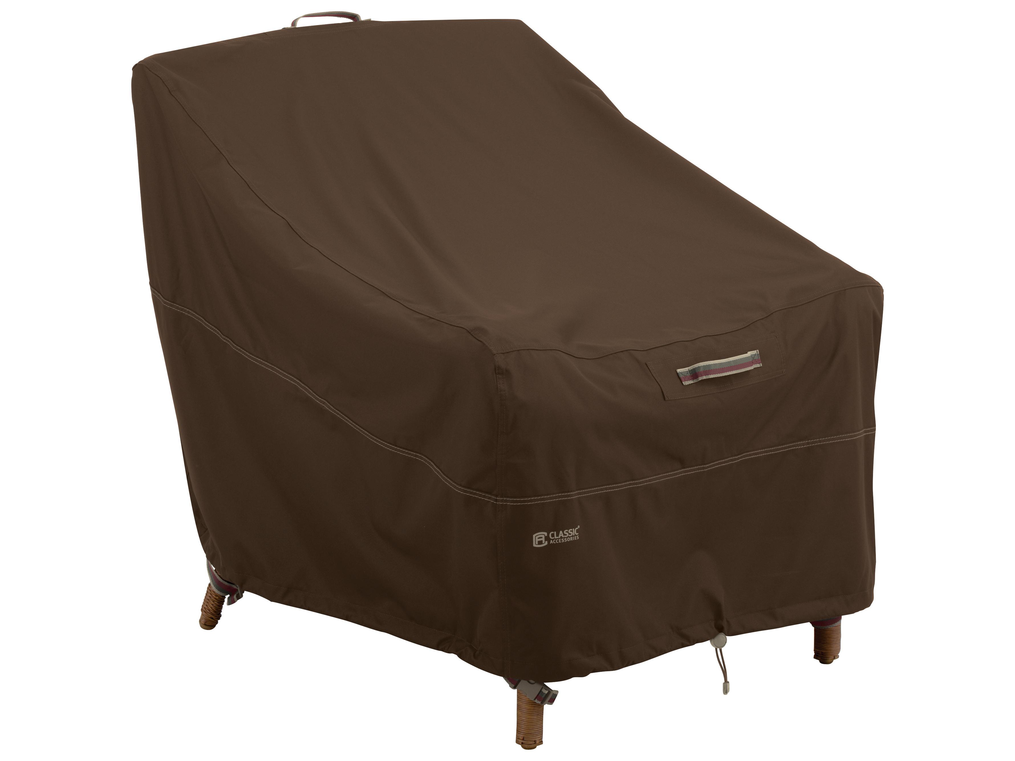 Duck Covers Madrona Dark Cocoa 38 Inch Deep Lounge Cover