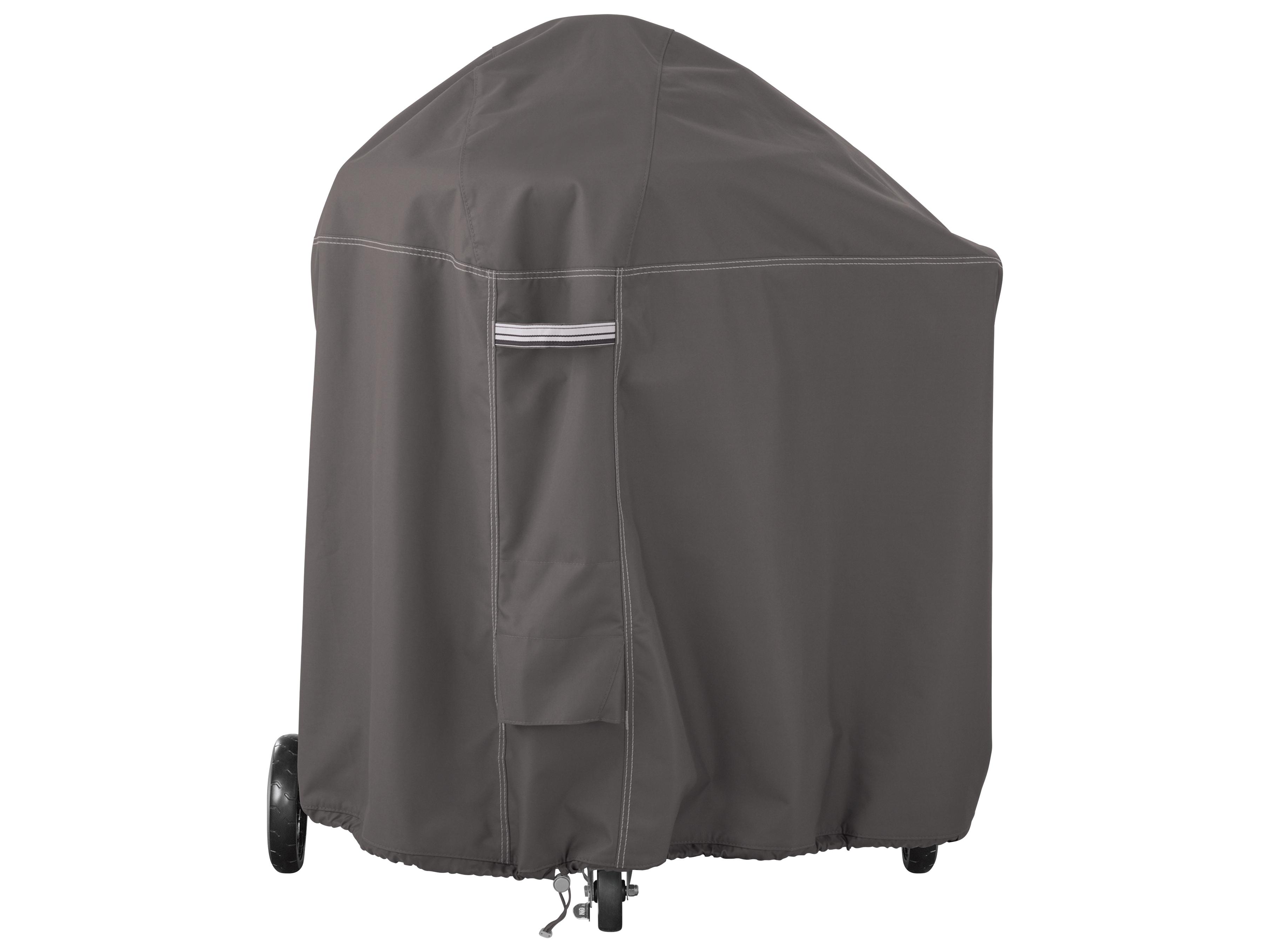 Duck Covers Ravenna Dark Taupe 110 Inch Weber Summit Grill Cover
