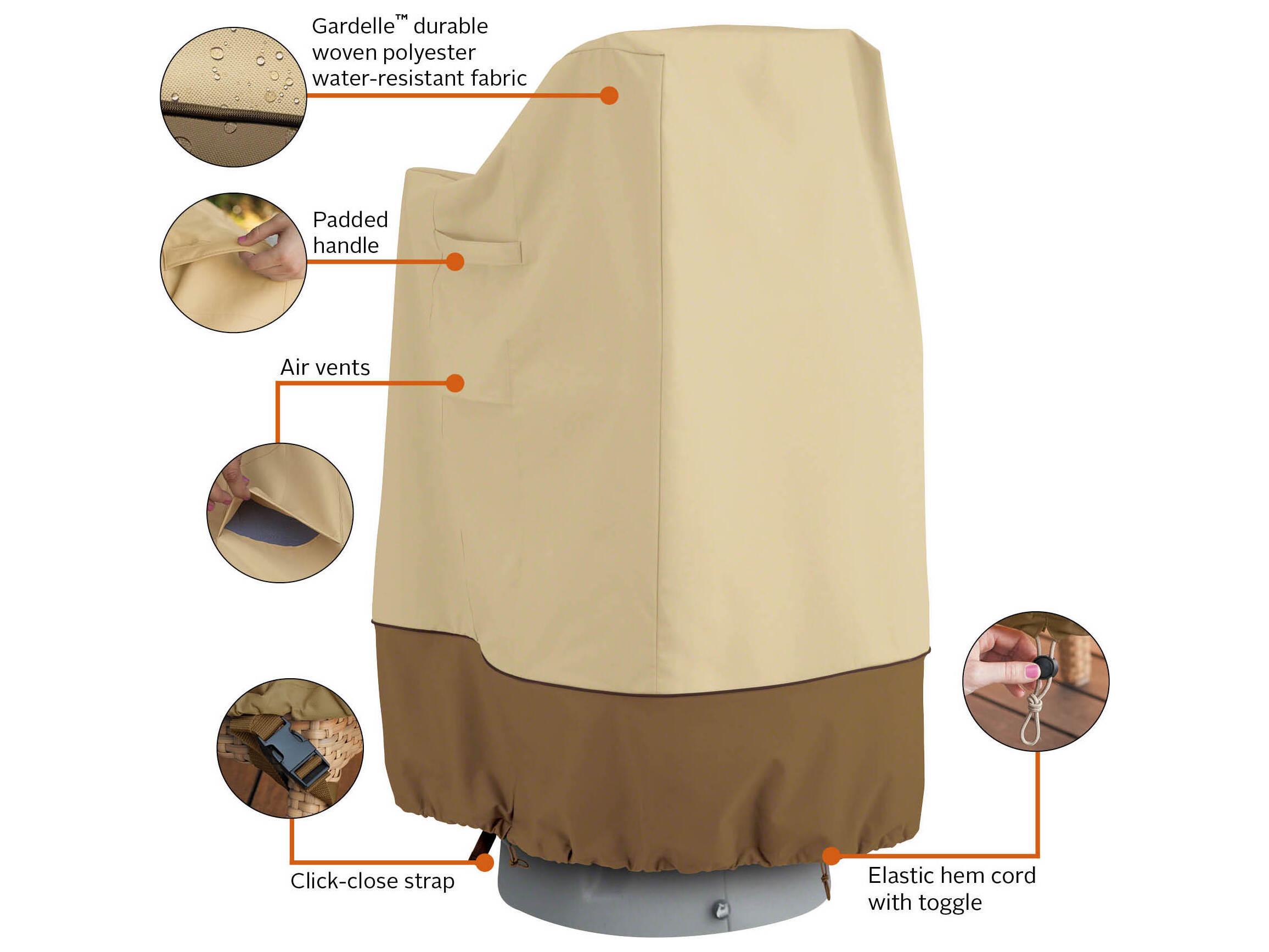 Duck Covers Veranda Pebble 27 Inch Folding ADA Pool Lift Cover