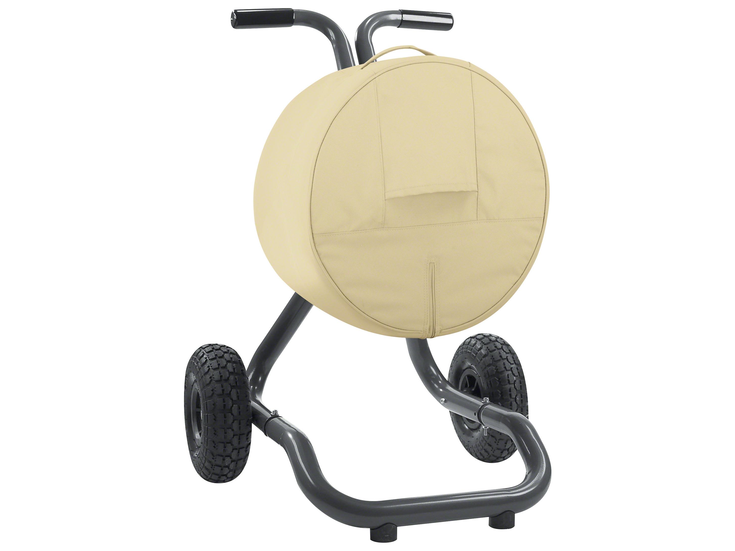 Duck Covers Veranda Pebble 18.5 Inch Free Standing Hose Reel Cover