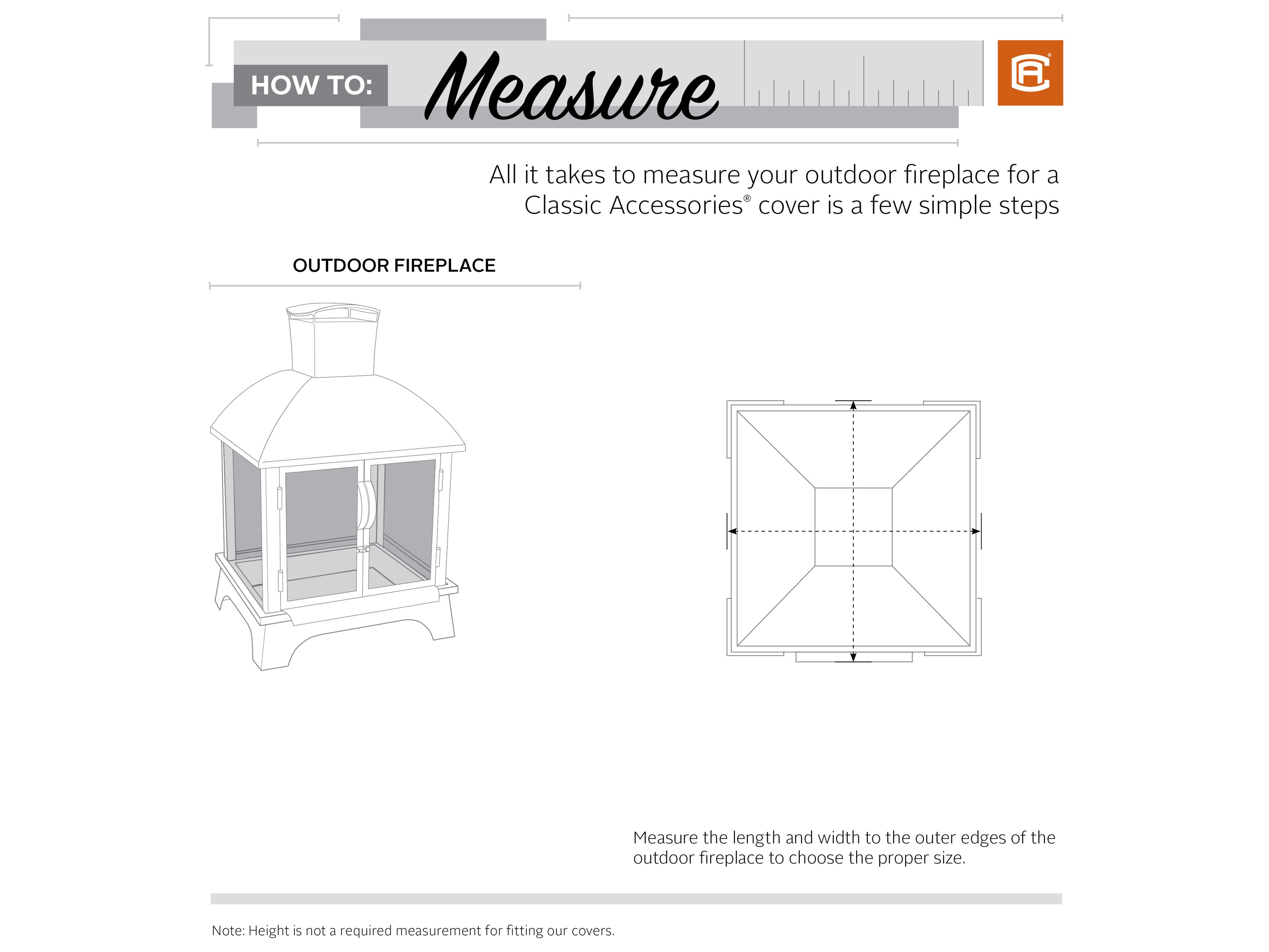 Duck Covers Veranda Pebble 33 Inch Outdoor Fireplace Cover