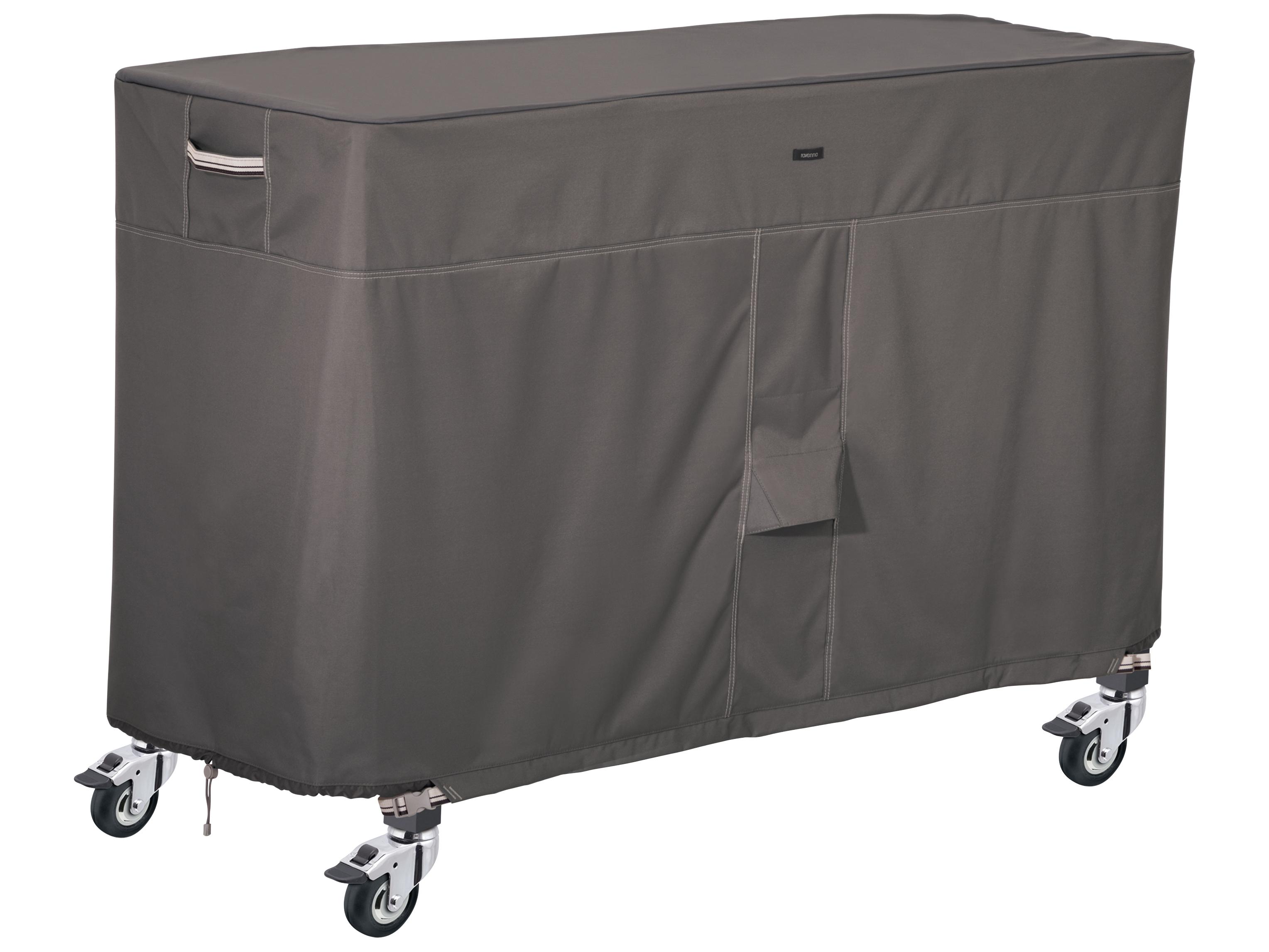 Duck Covers Ravenna Dark Taupe 63 Inch Flat Top Griddle Cover