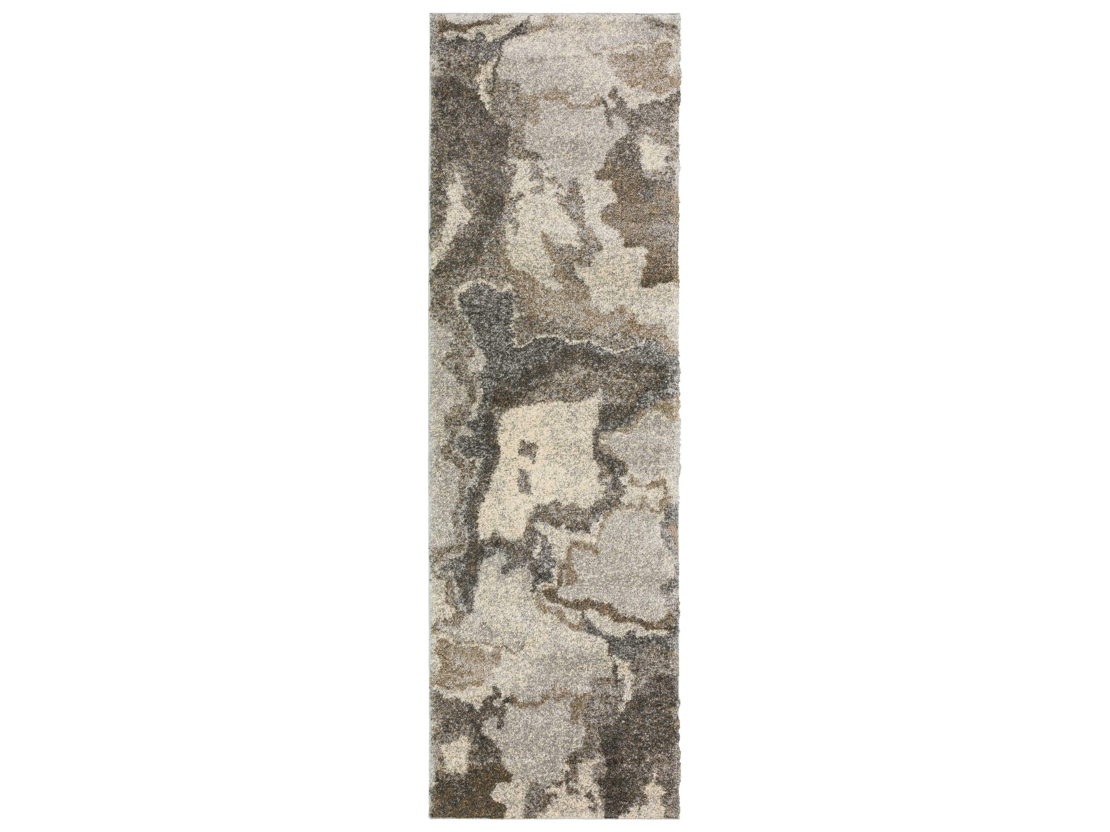 Dalyn Barkley Shag Abstract Runner Area Rug