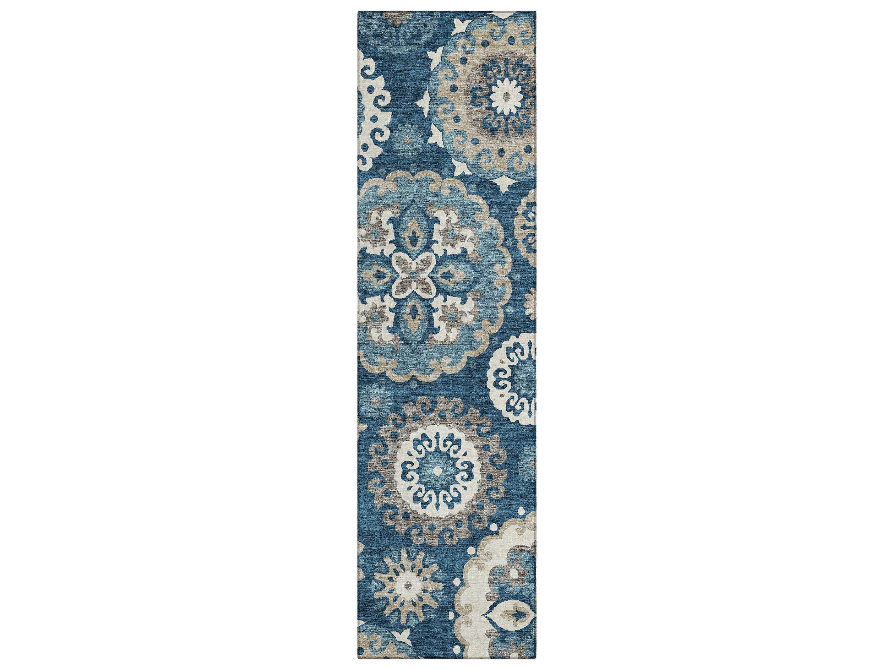 Dalyn Chantille Floral Runner Area Rug