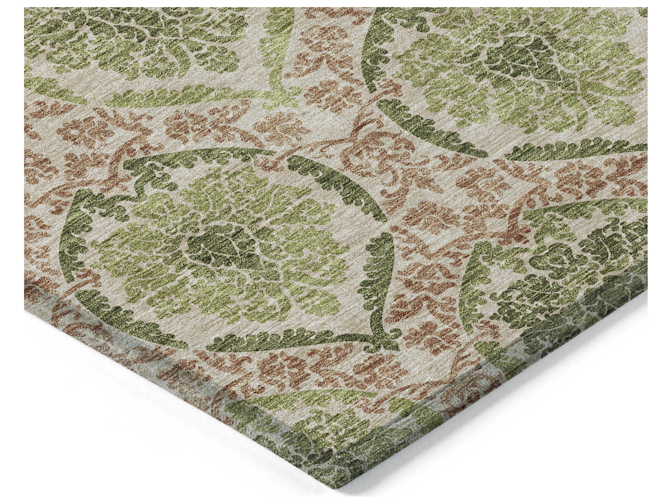 Dalyn Chantille Damask Runner Area Rug