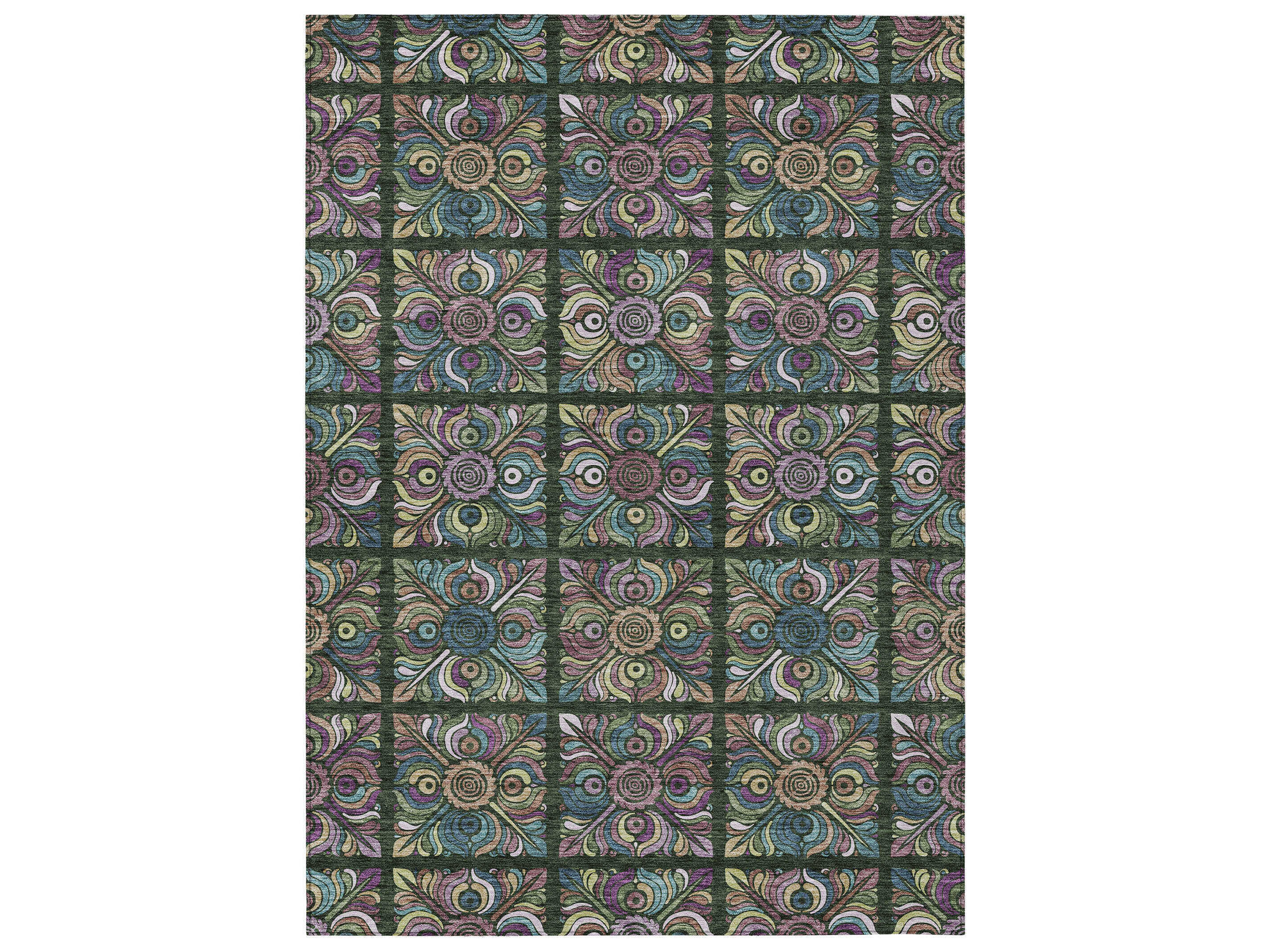 Dalyn Chantille Floral Runner Area Rug