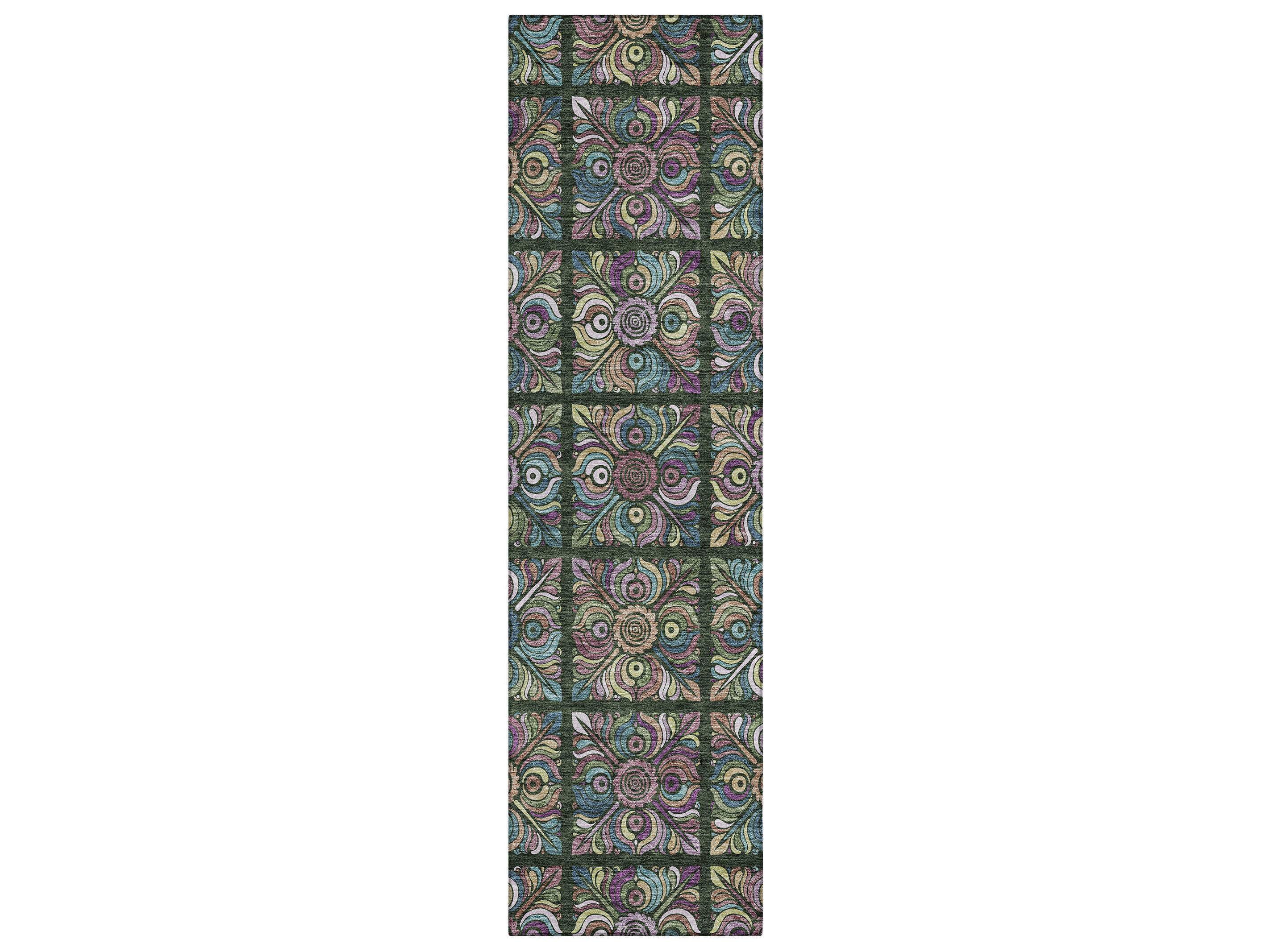Dalyn Chantille Floral Runner Area Rug