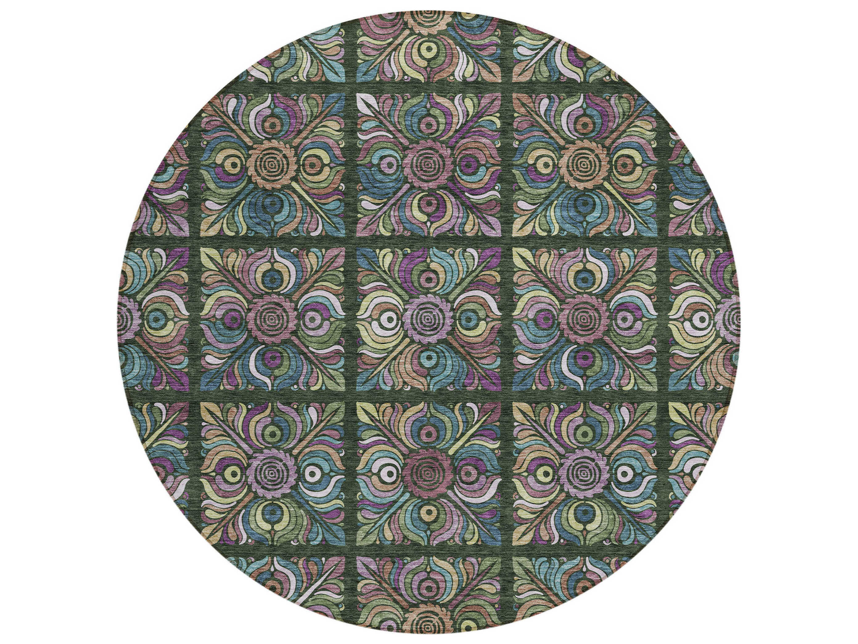 Dalyn Chantille Floral Runner Area Rug