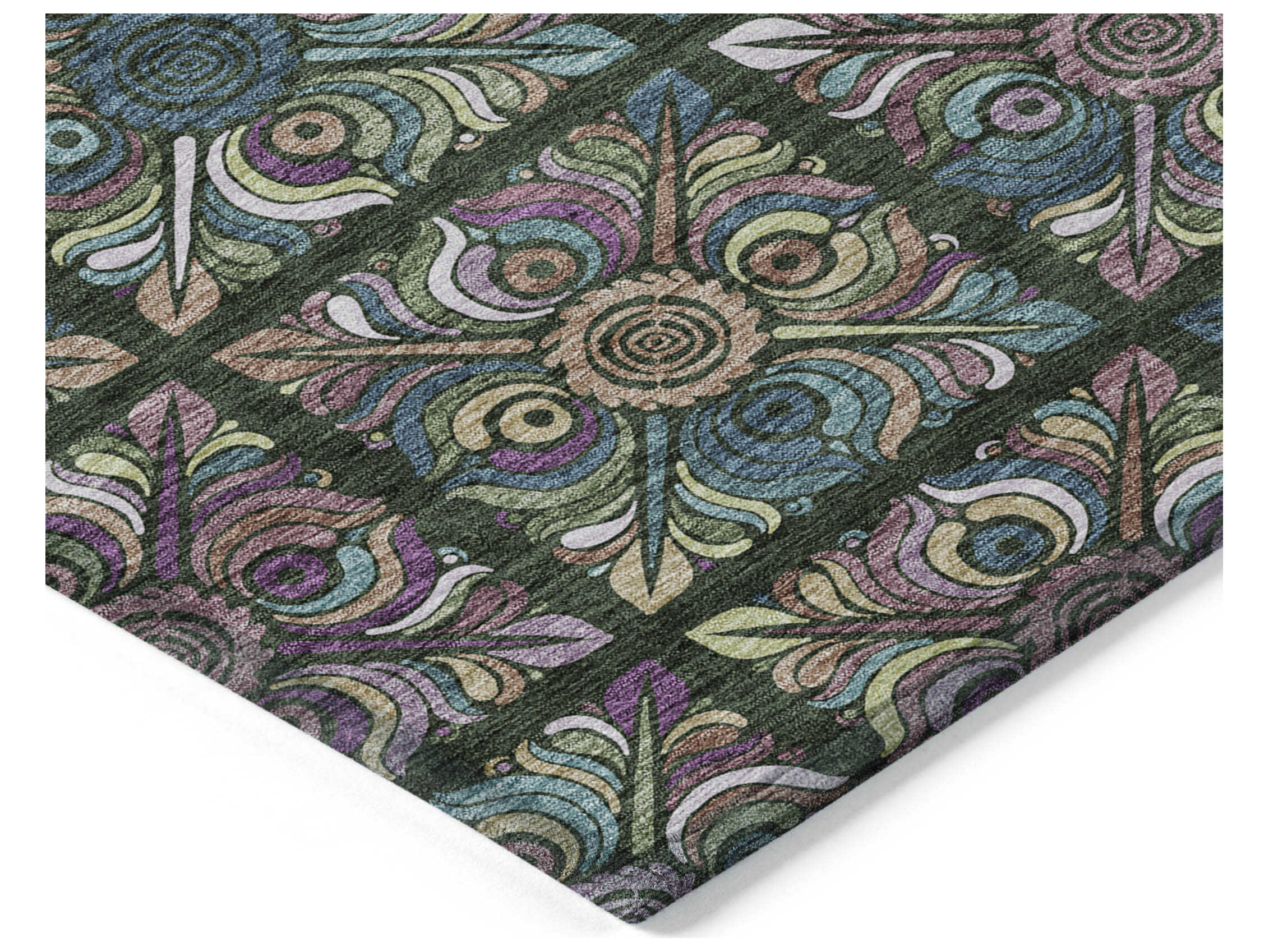 Dalyn Chantille Floral Runner Area Rug