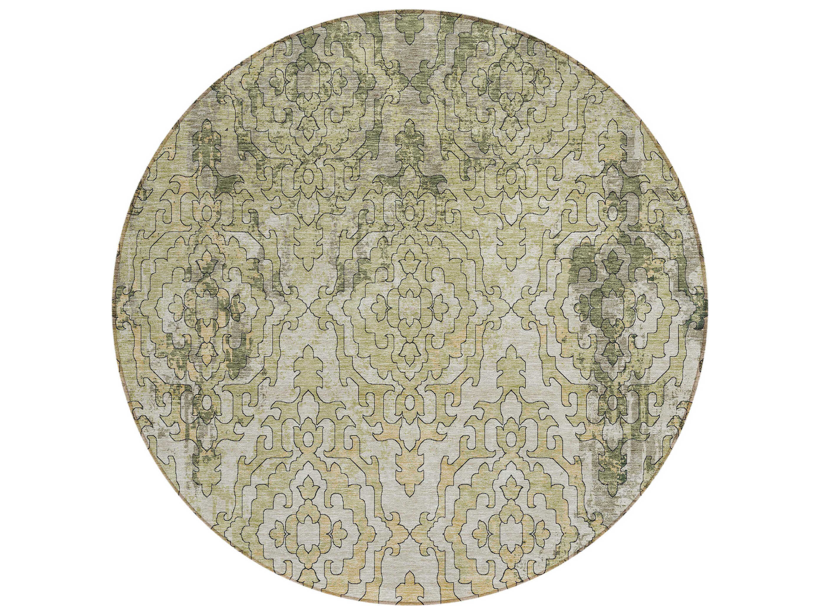 Dalyn Chantille Damask Runner Area Rug