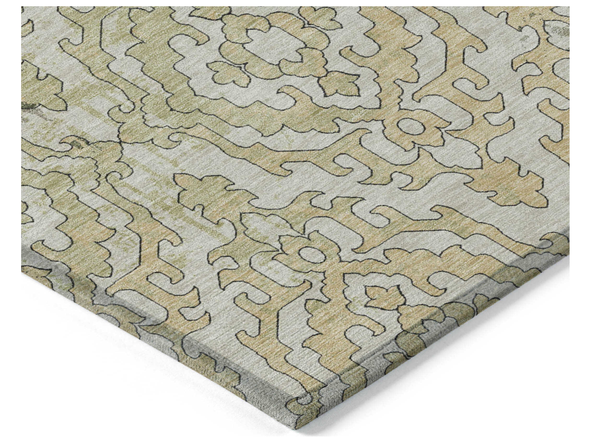 Dalyn Chantille Damask Runner Area Rug