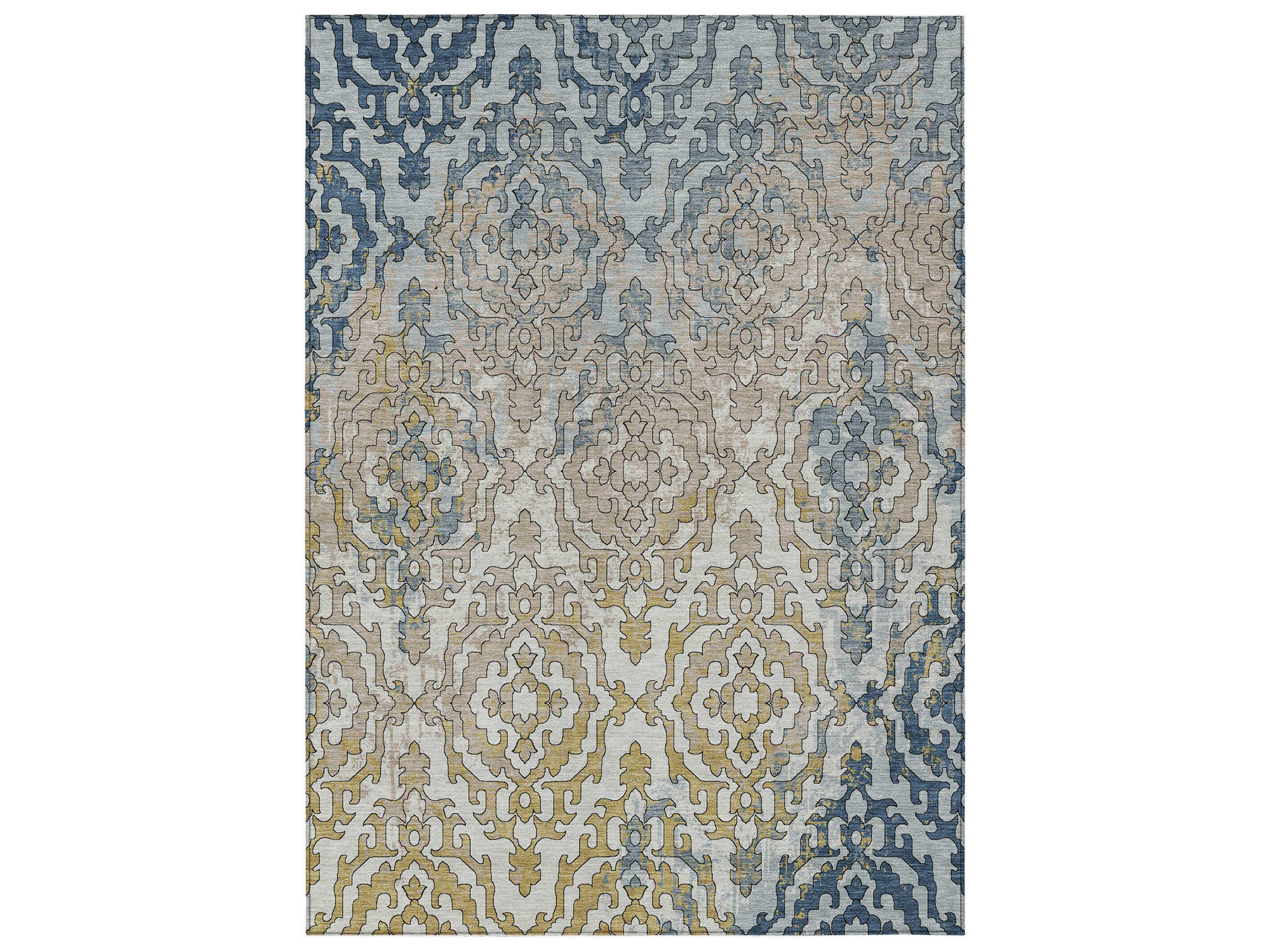 Dalyn Chantille Damask Runner Area Rug