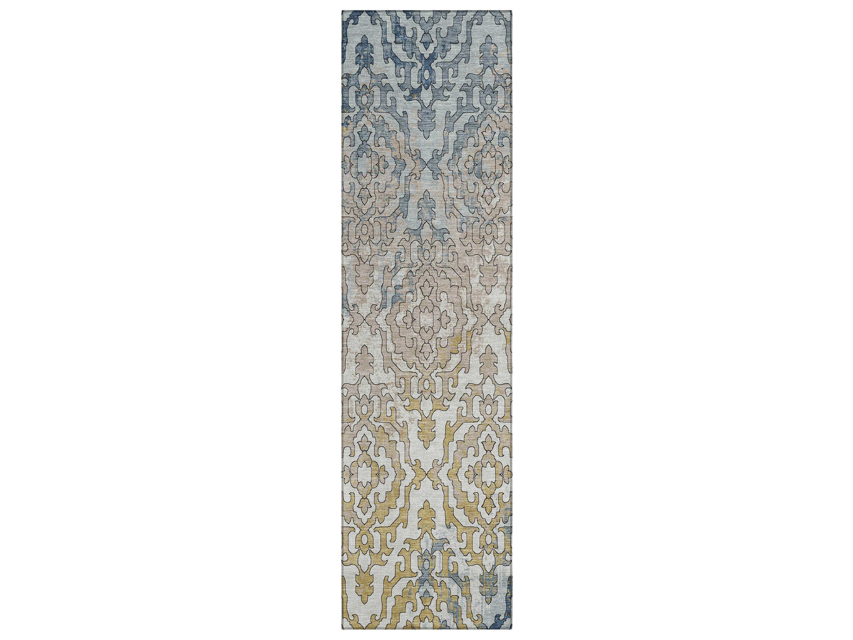 Dalyn Chantille Damask Runner Area Rug