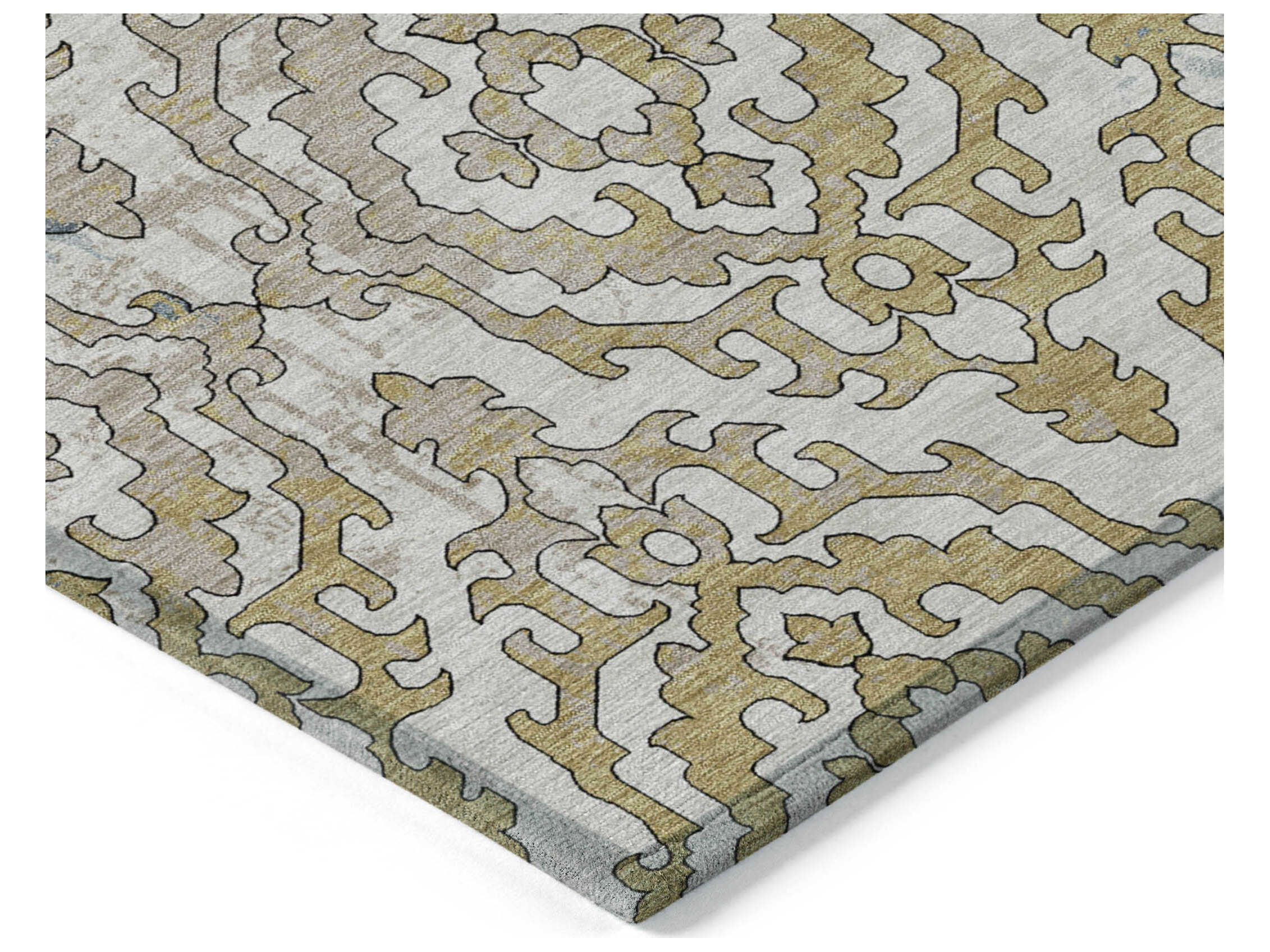 Dalyn Chantille Damask Runner Area Rug