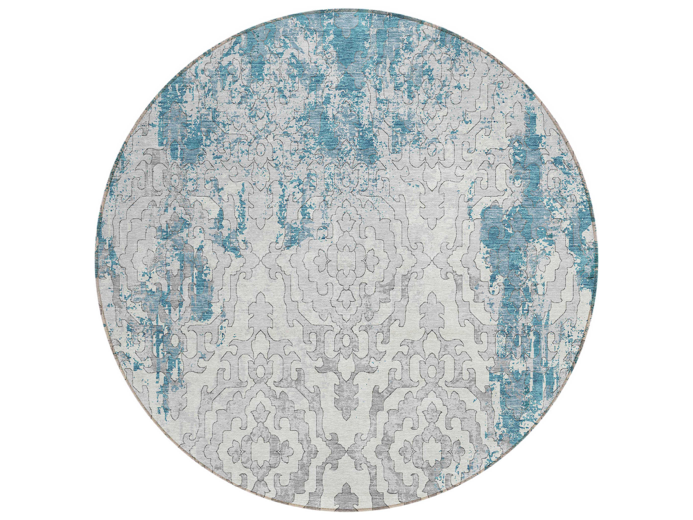 Dalyn Chantille Damask Runner Area Rug