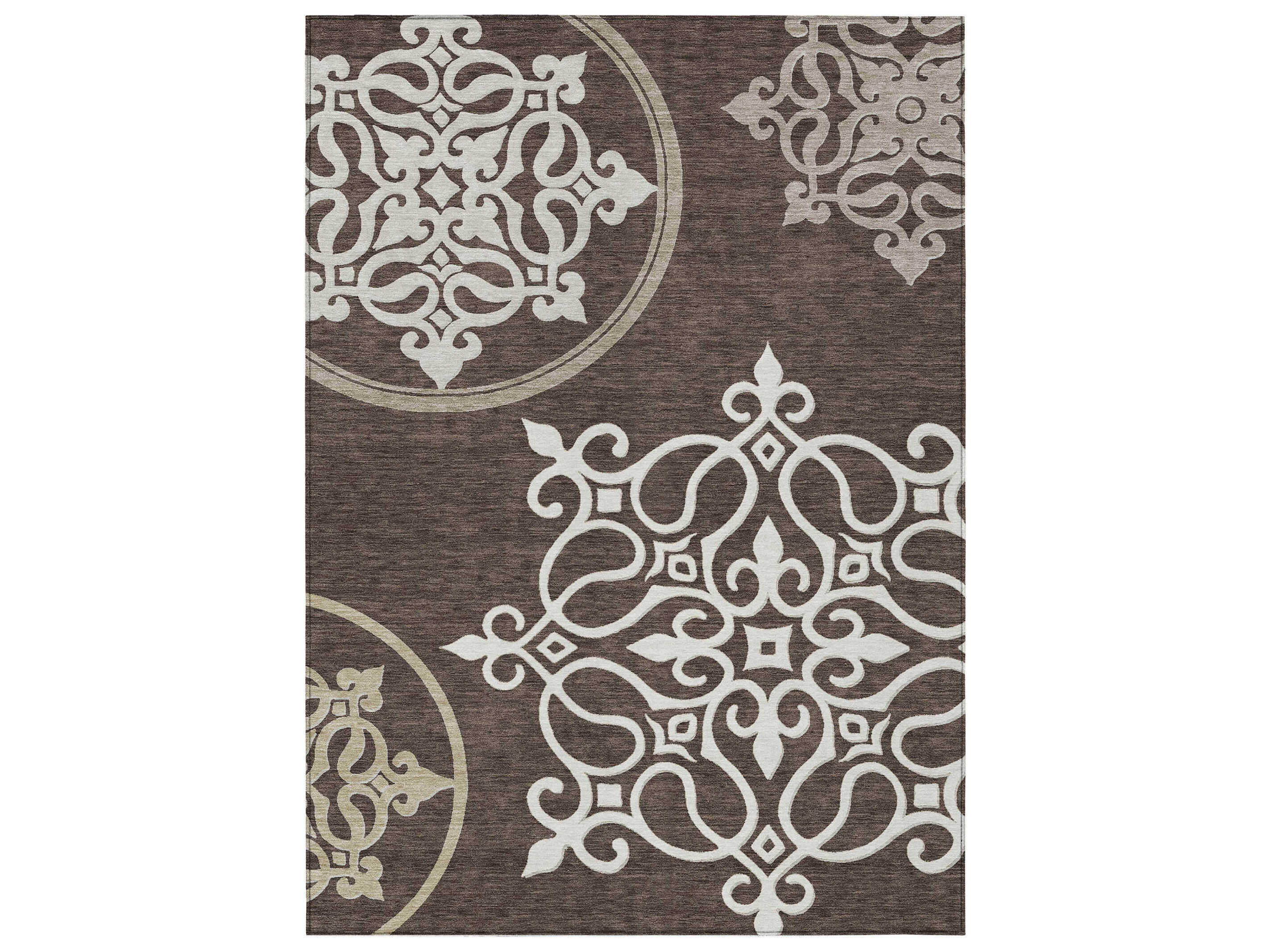 Dalyn Chantille Damask Runner Area Rug