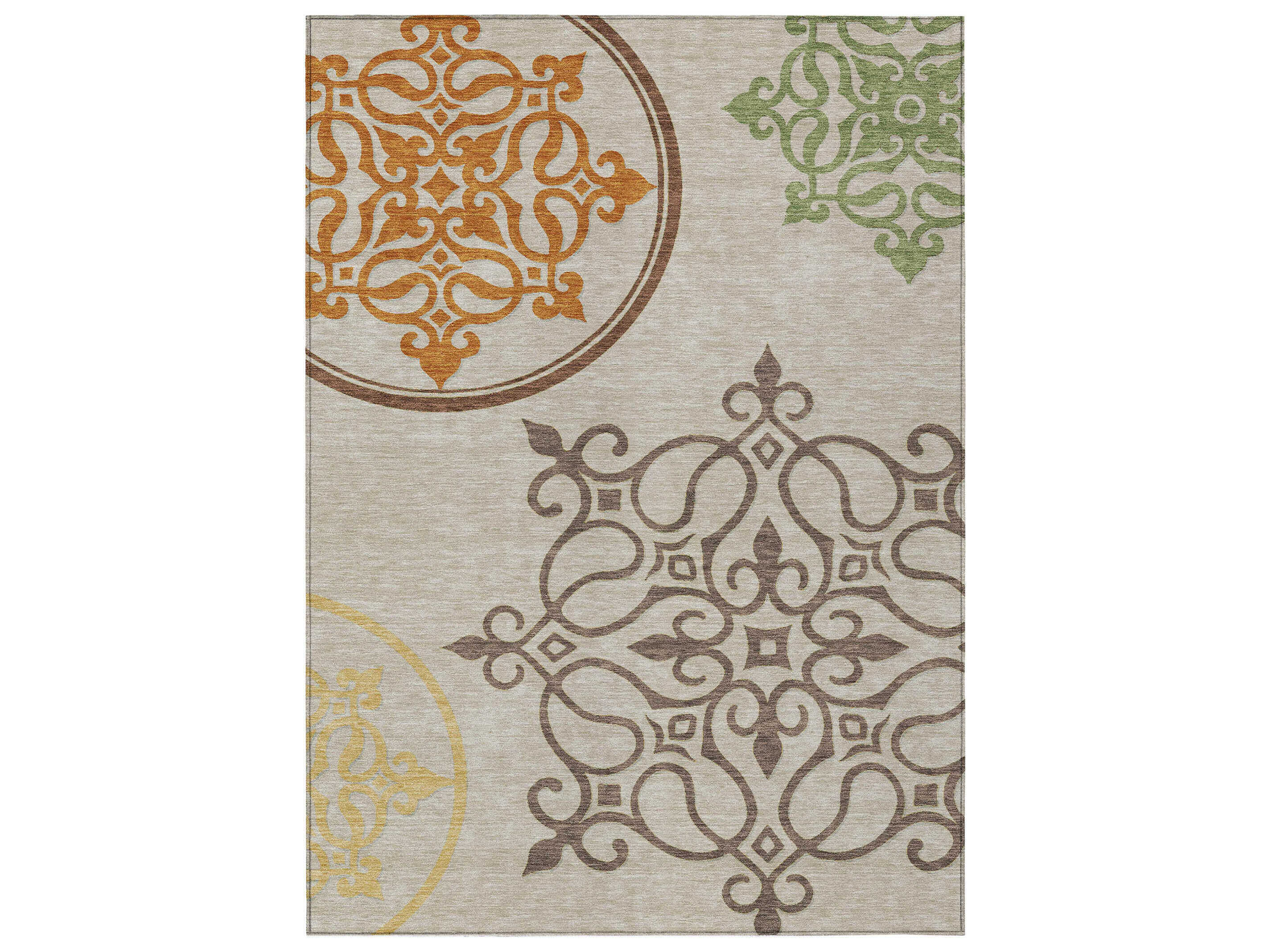 Dalyn Chantille Damask Runner Area Rug