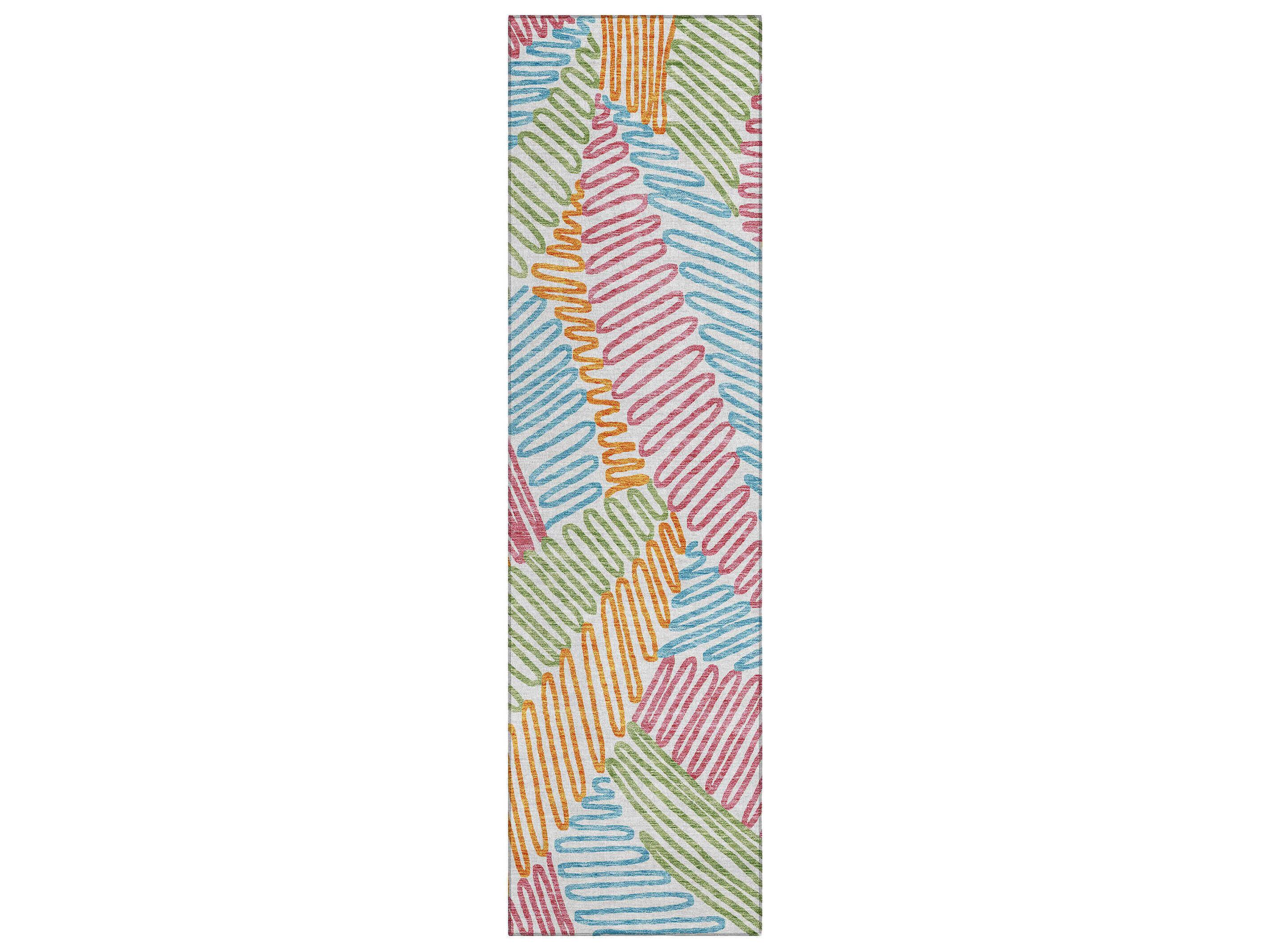 Dalyn Chantille Floral Runner Area Rug