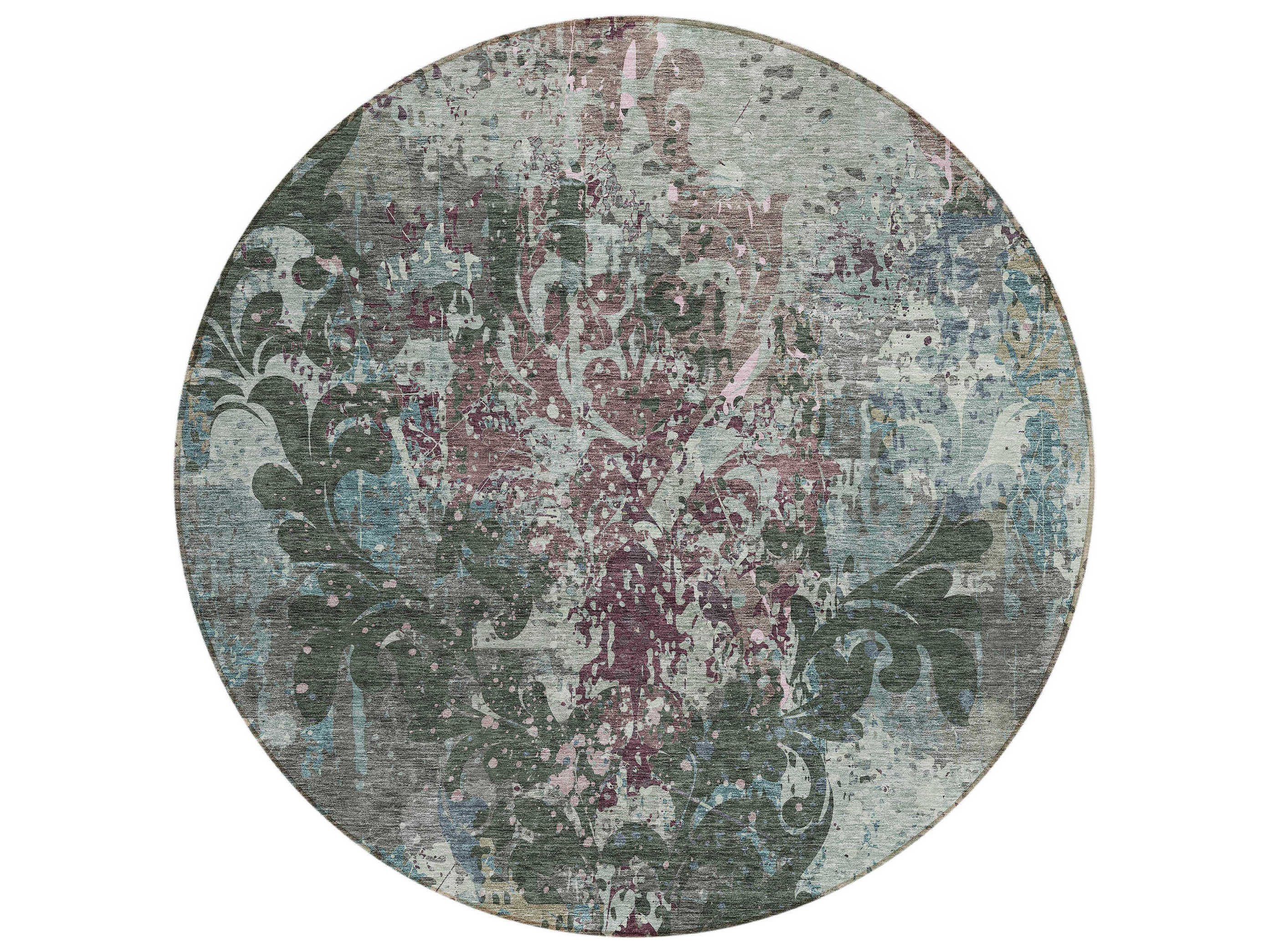 Dalyn Chantille Damask Runner Area Rug
