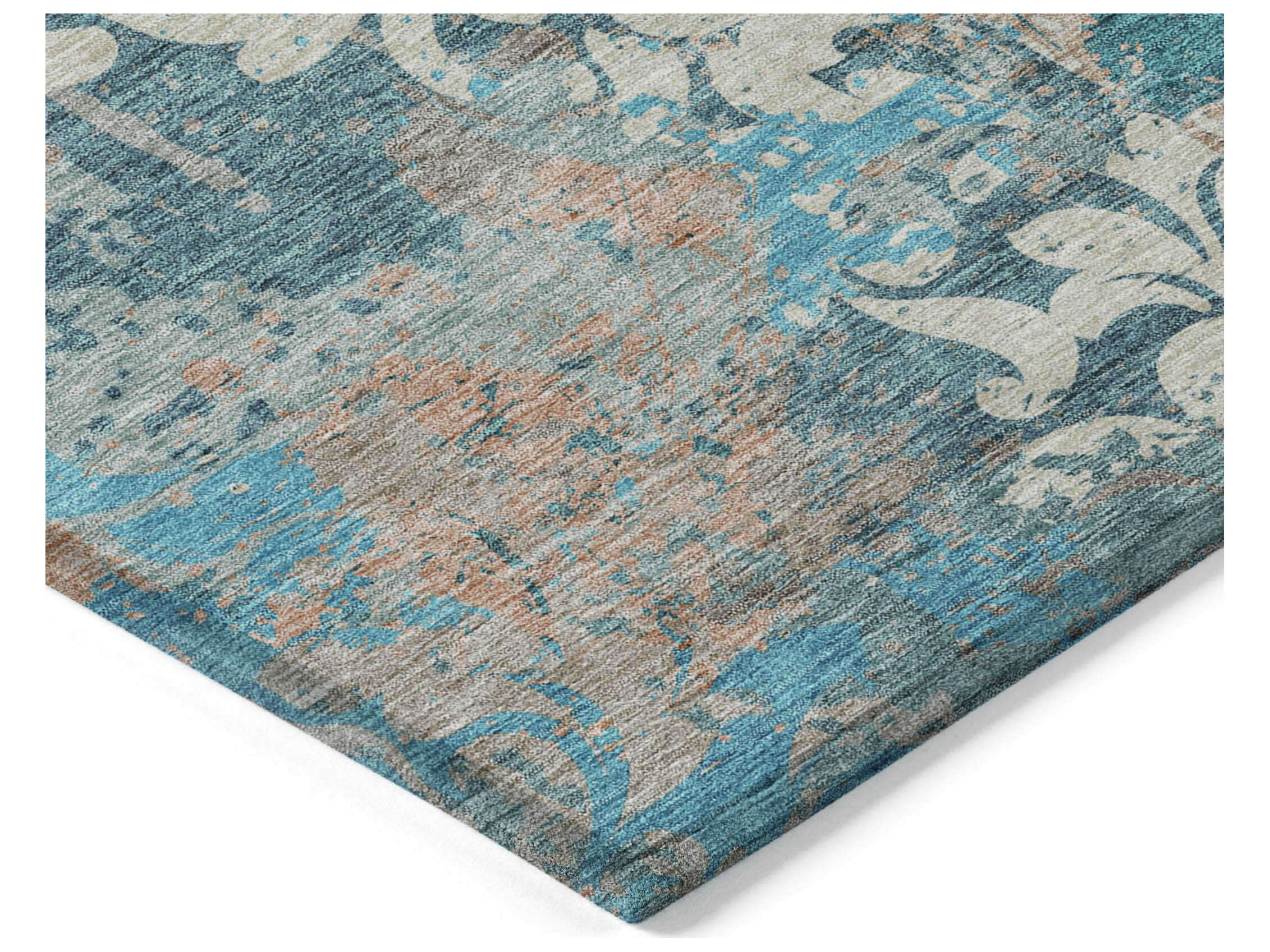 Dalyn Chantille Damask Runner Area Rug