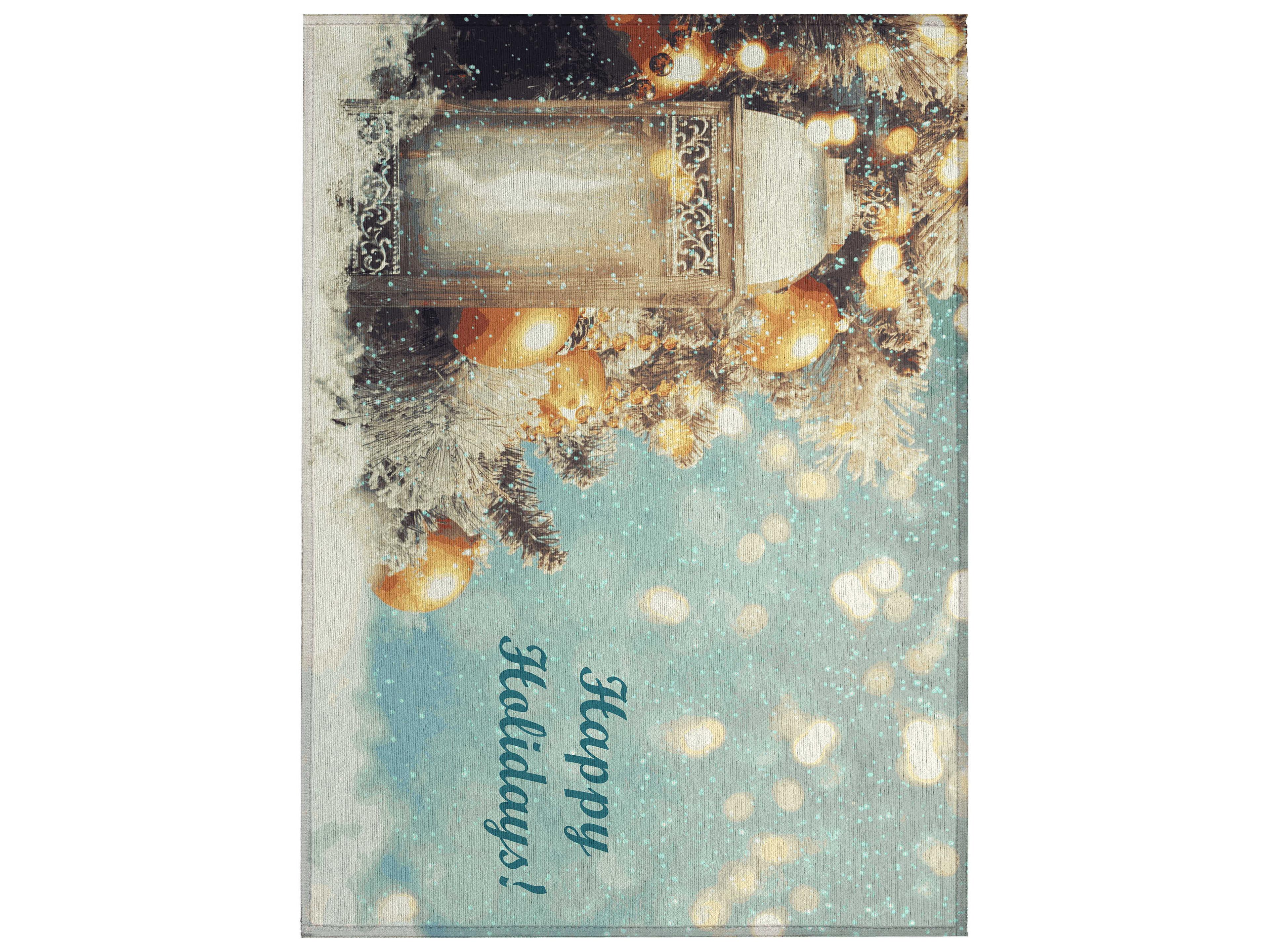 Dalyn Cozy Winter Graphic Area Rug