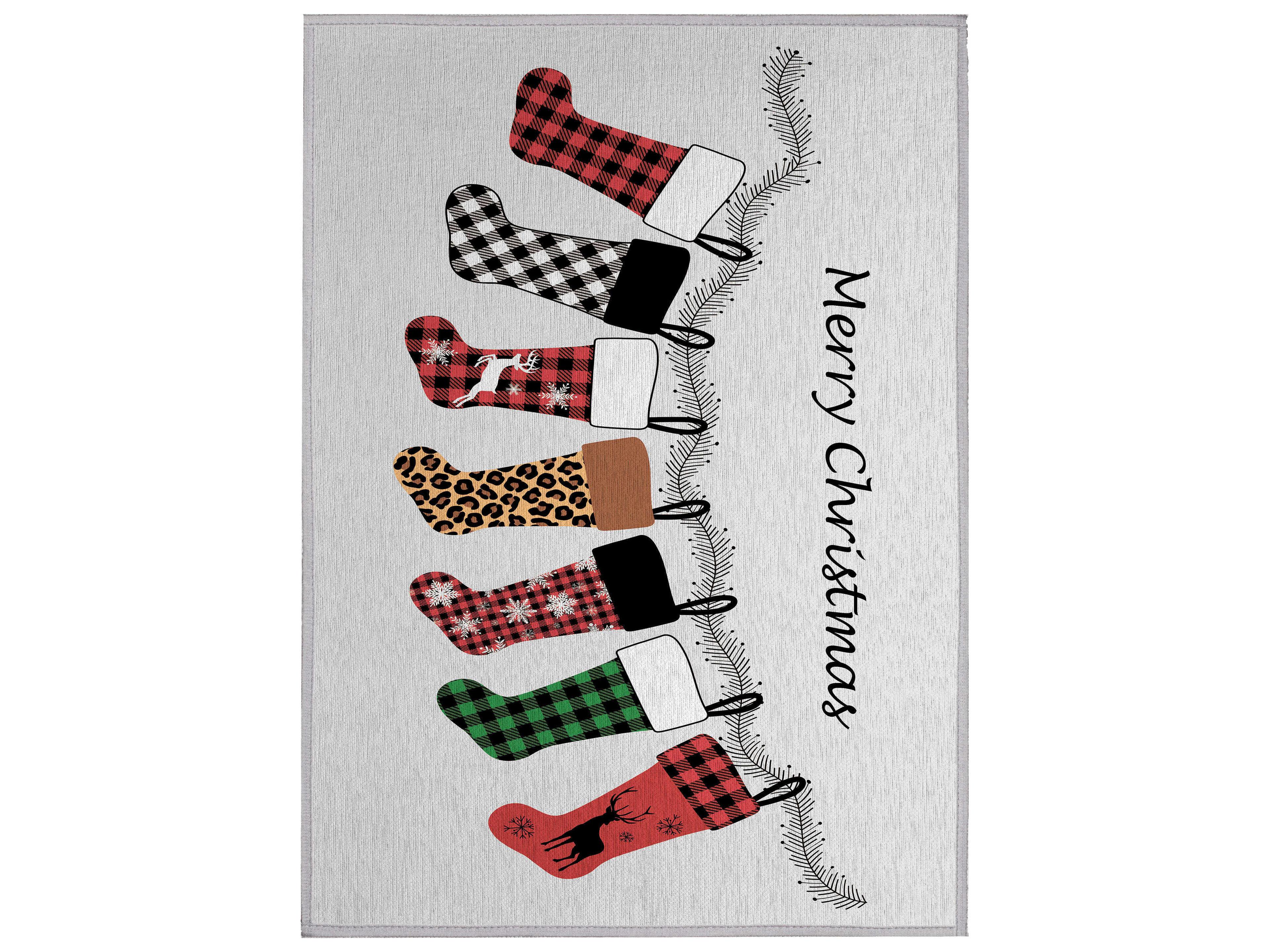 Dalyn Cozy Winter Graphic Area Rug